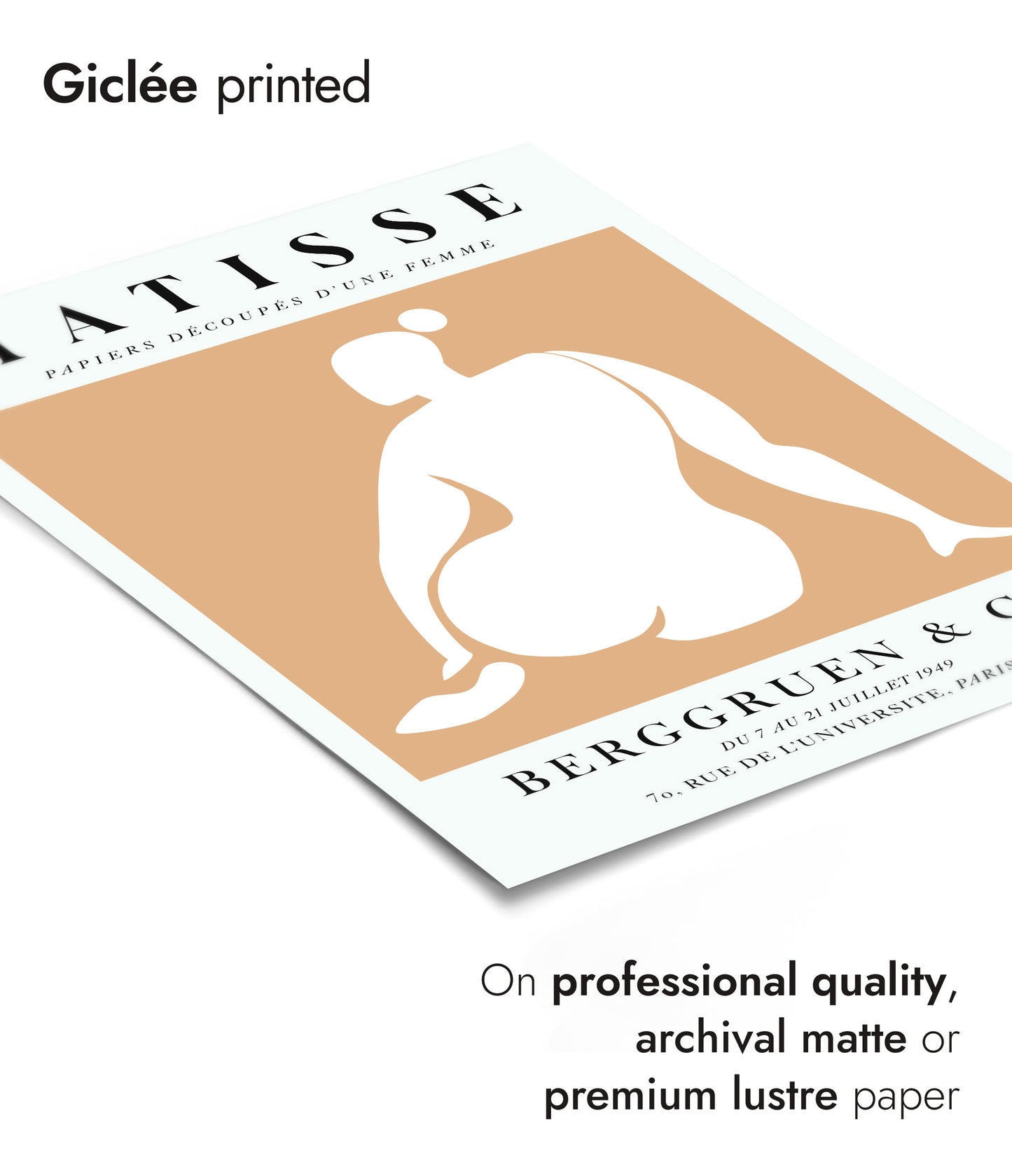 Une Femme Orange, Le Derrière