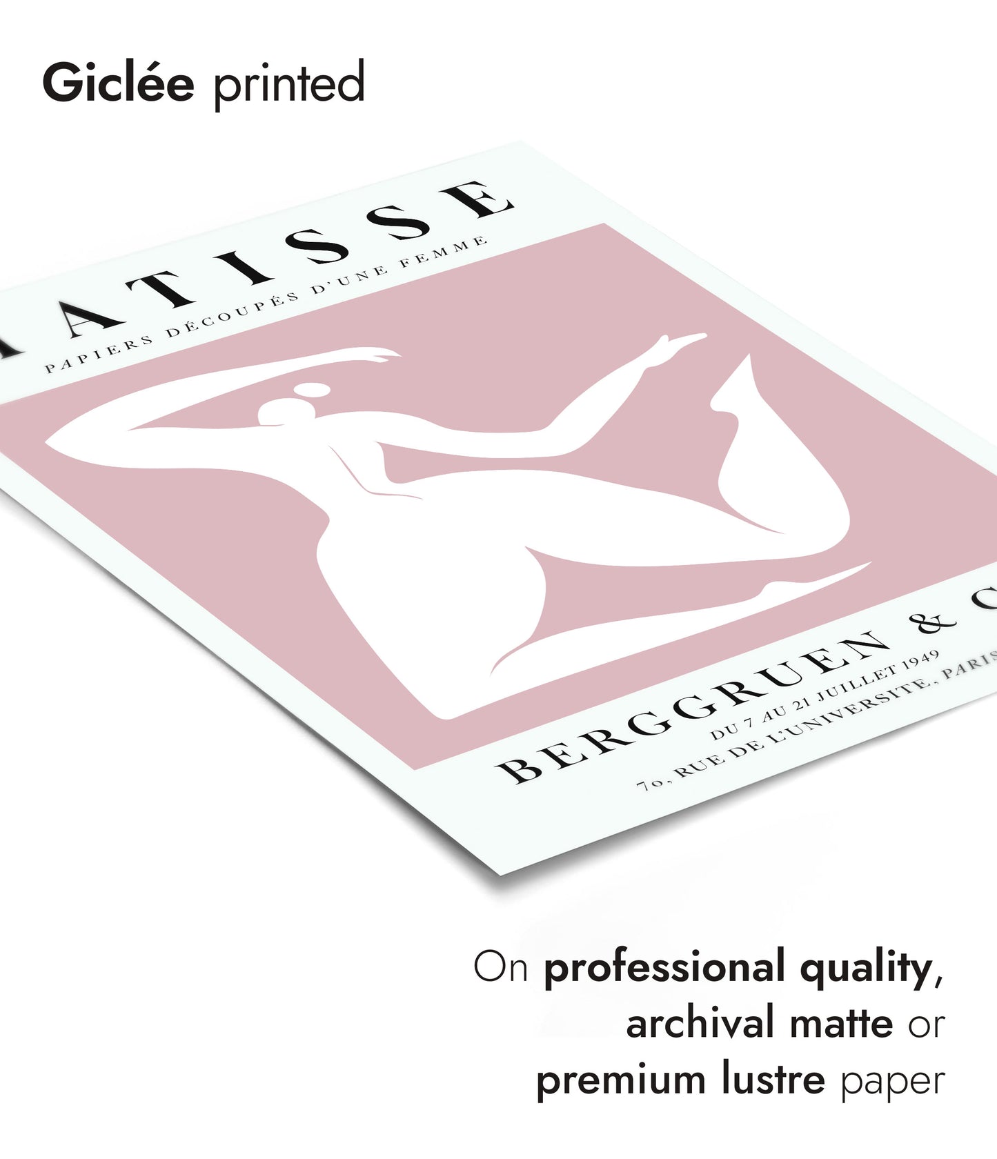 Une Femme Rose, Acrobatique