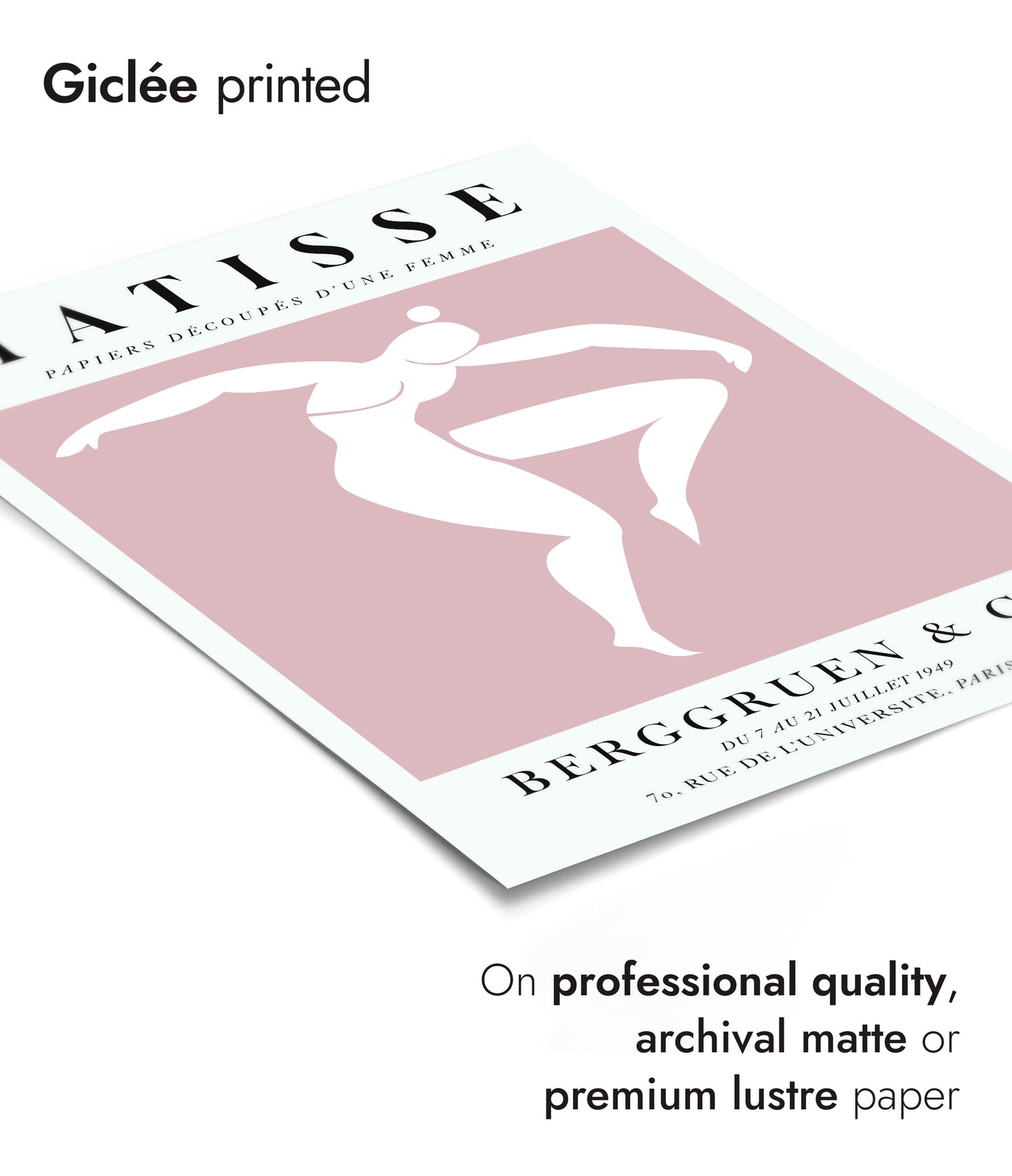 Une Femme Rose, Dansante