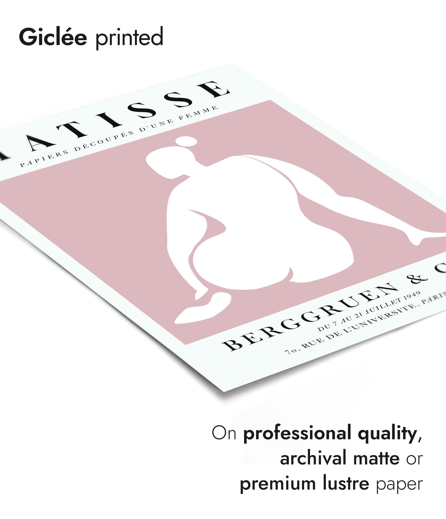 Une Femme Rose, Le Derrière