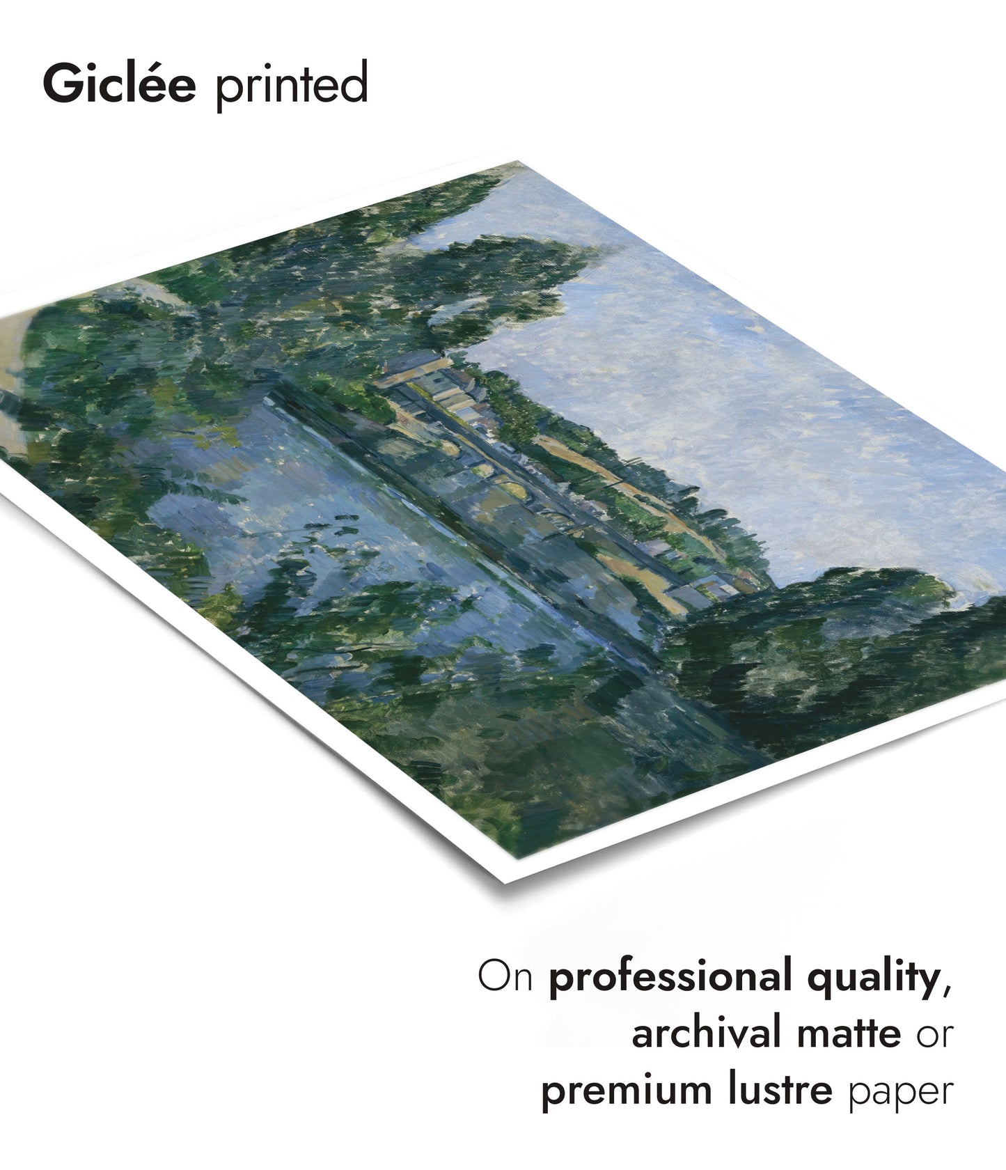 The Bridge and Dam at Pontoise