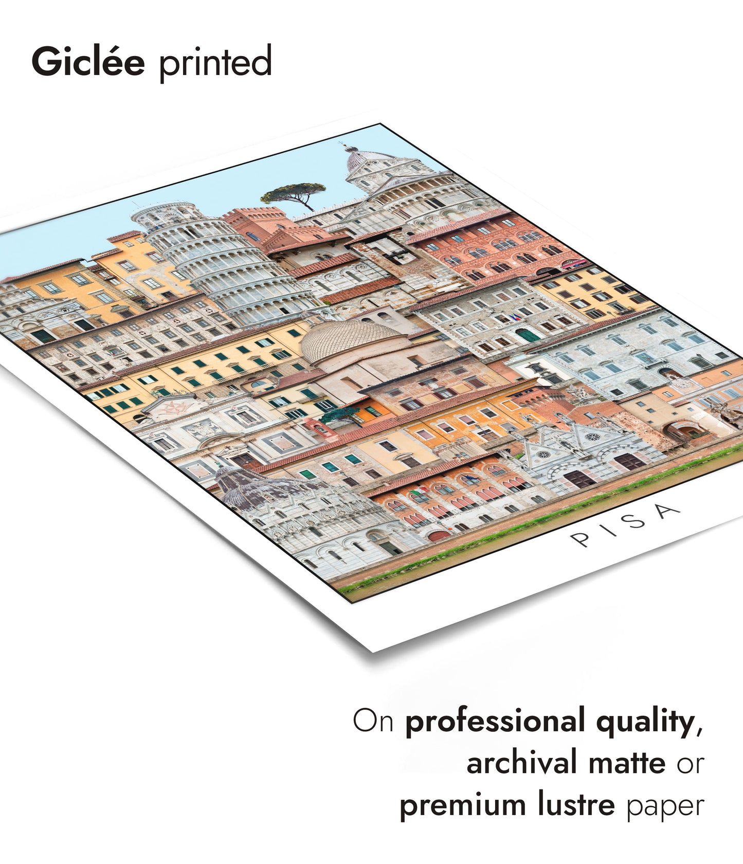 Paysage urbain de Pise