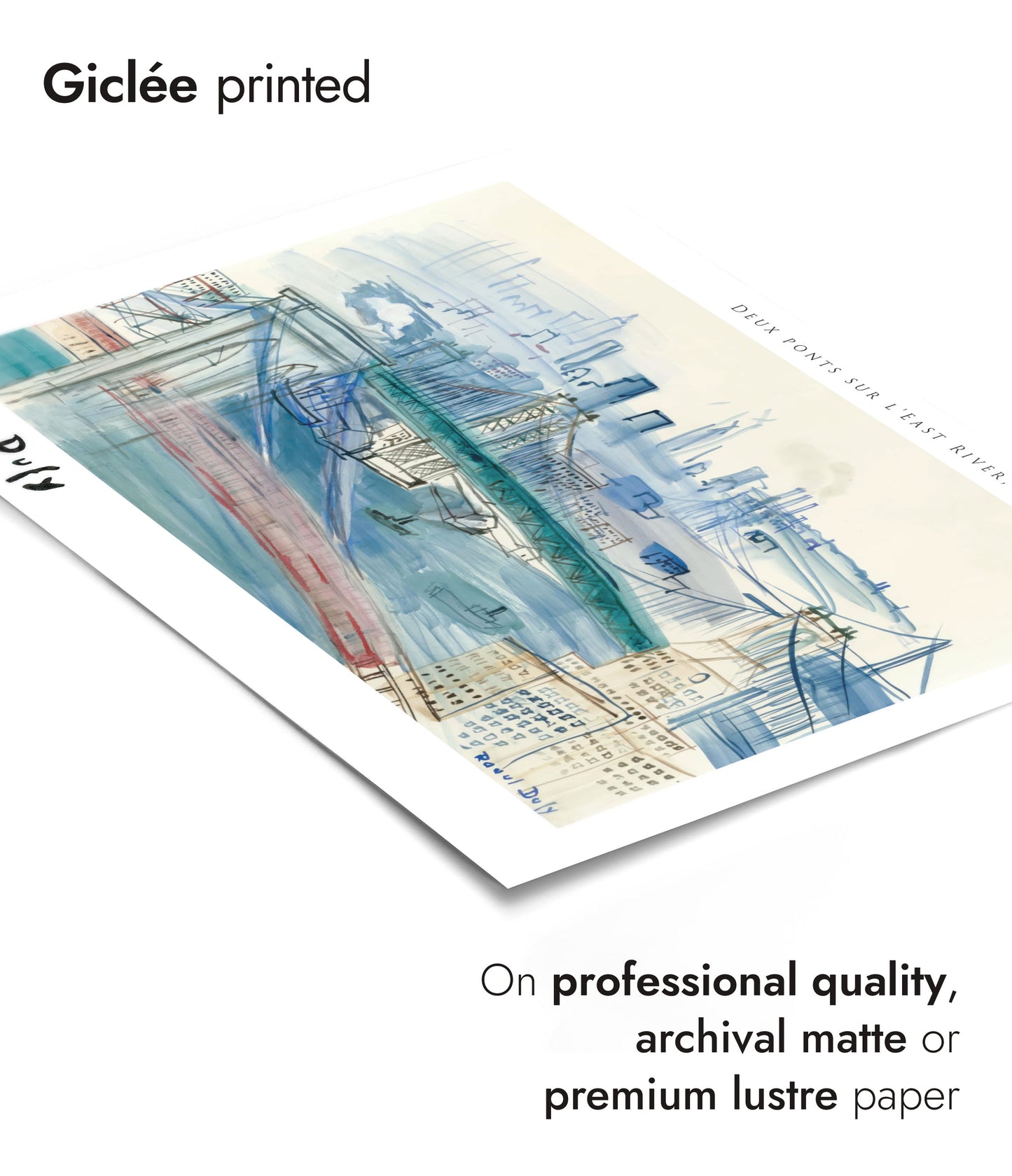 Zwei Brücken über den East River, New York