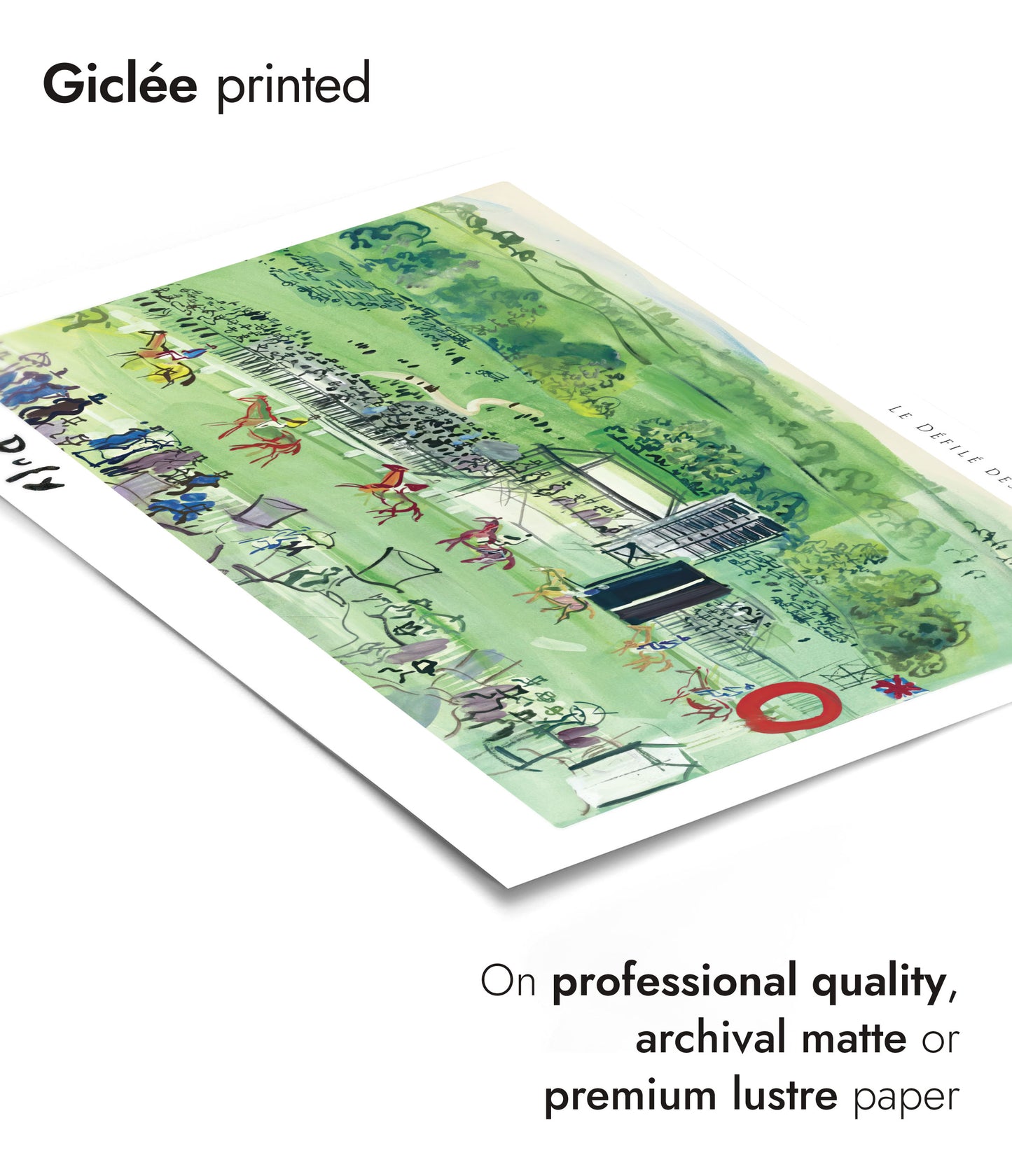 Epsom, le Défilé des Partants