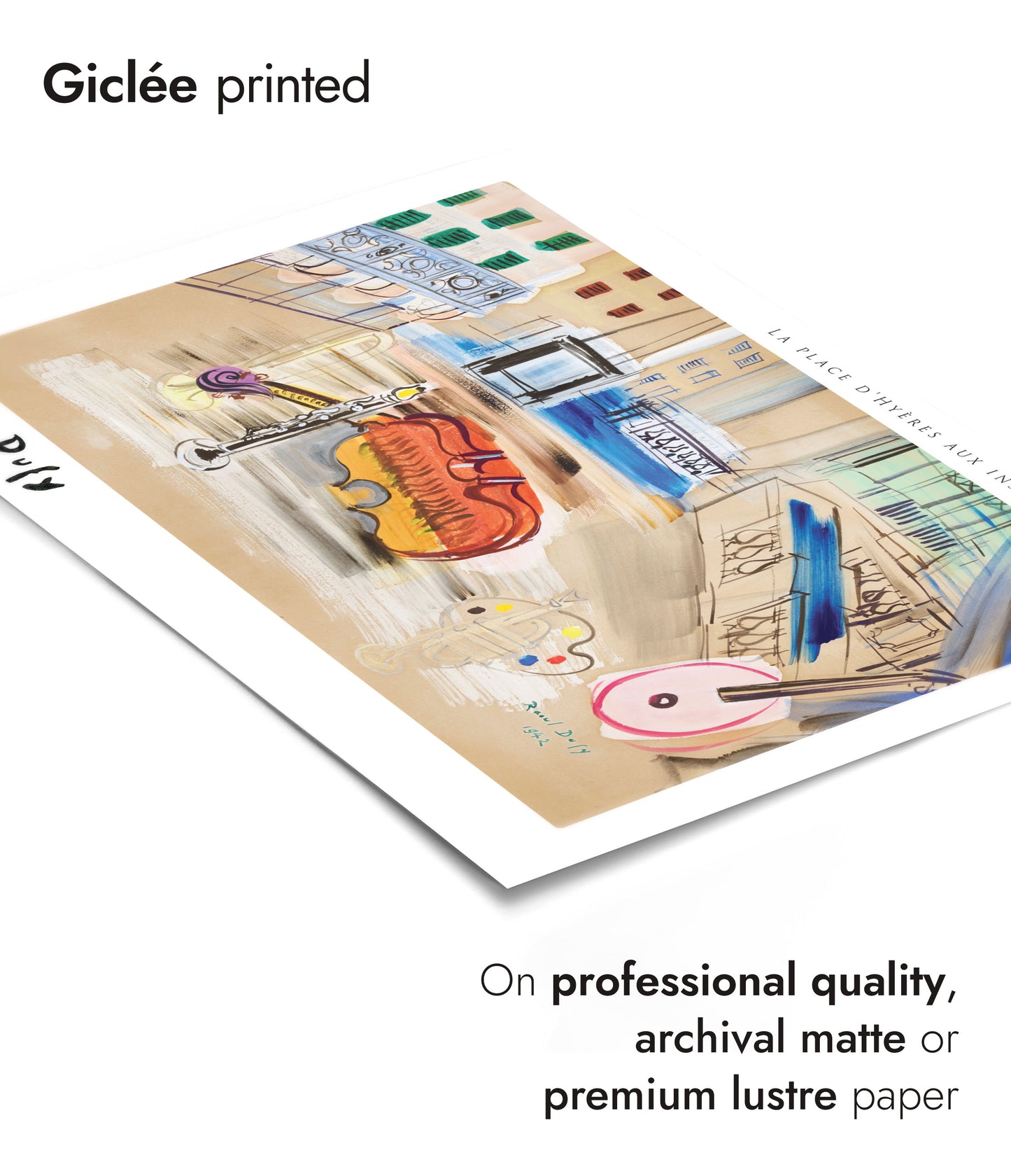 La place d'Hyères aux Instruments