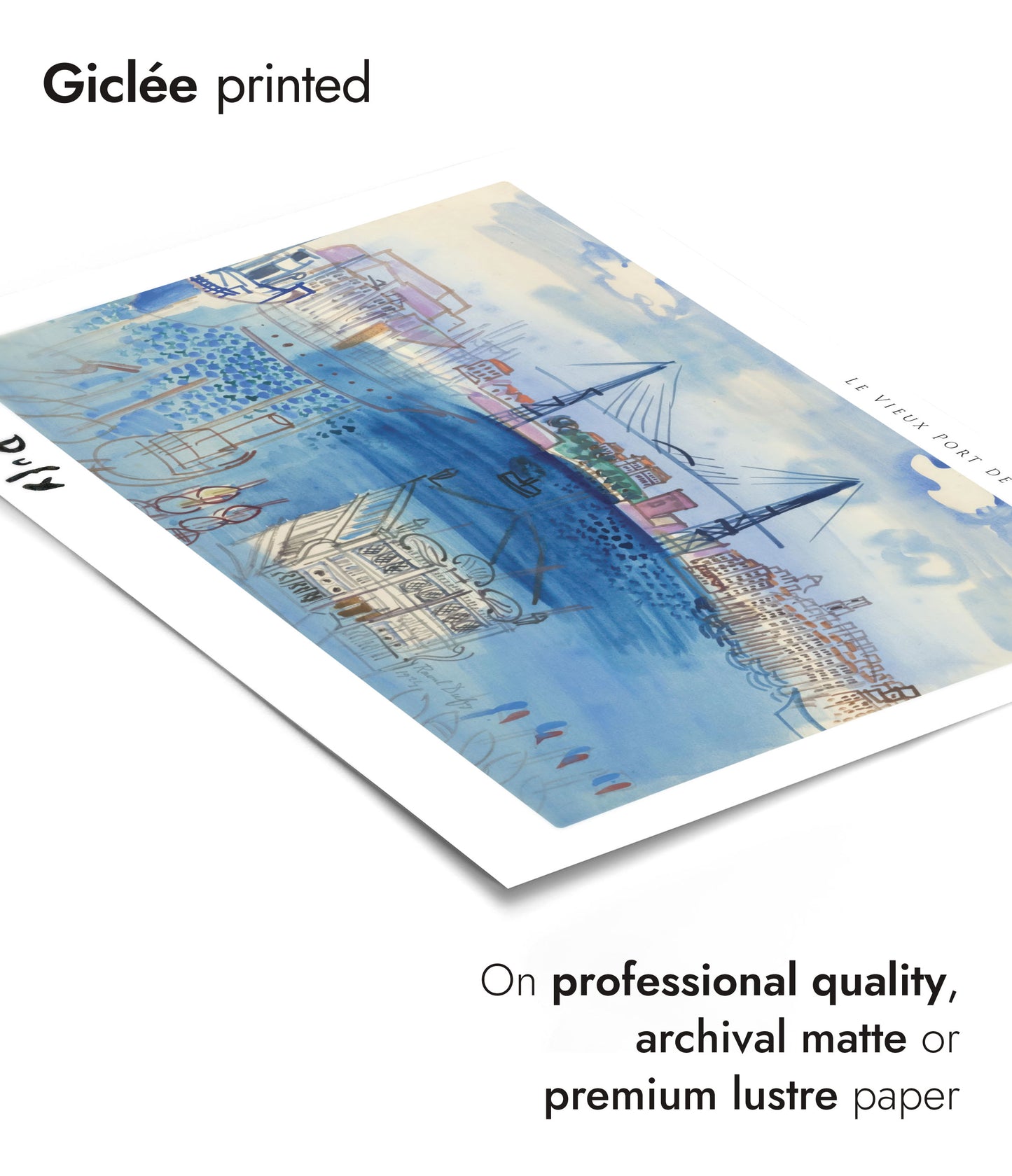 Le Vieux Port de Marseille