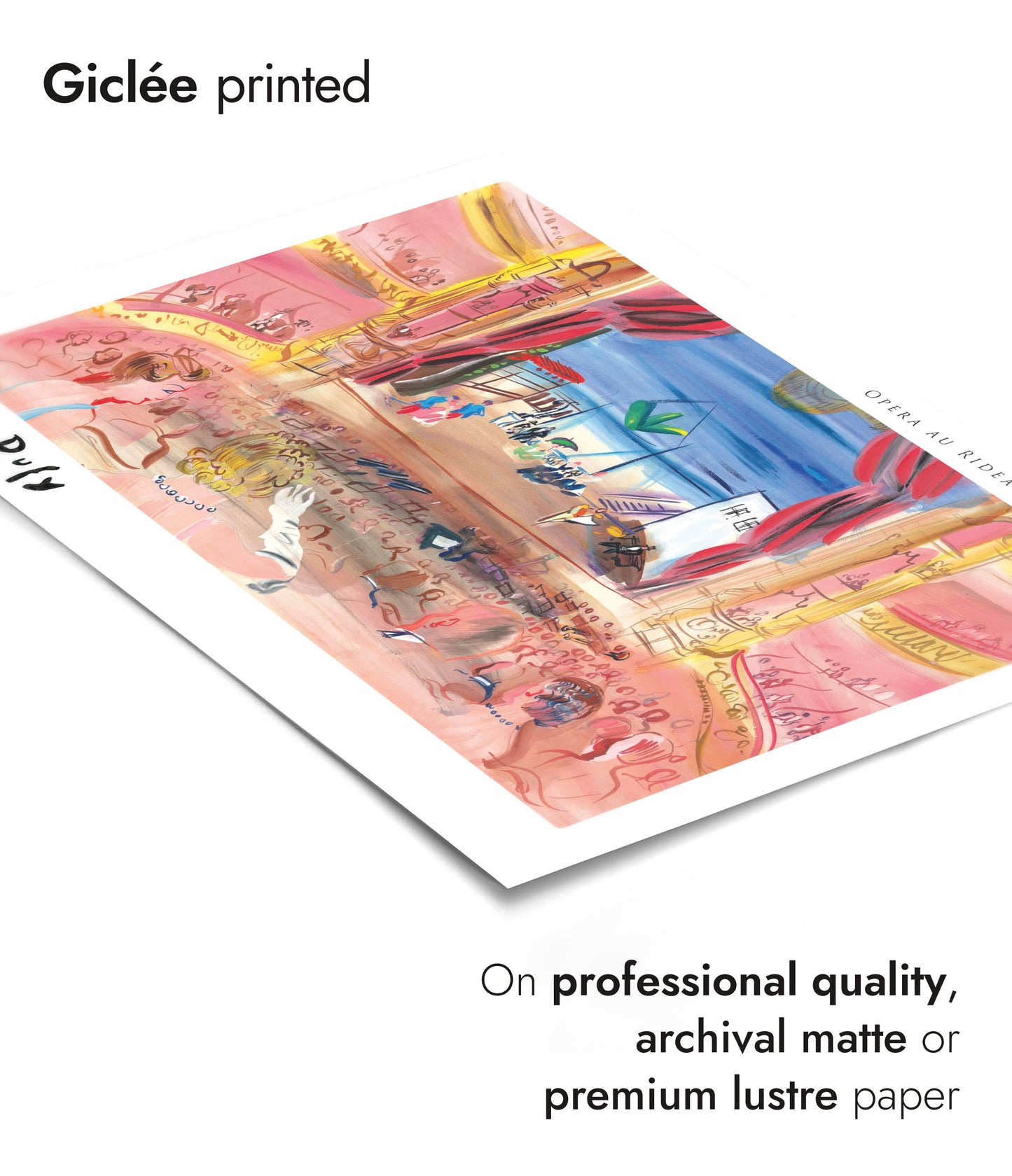 Opera au Rideaux Rouges