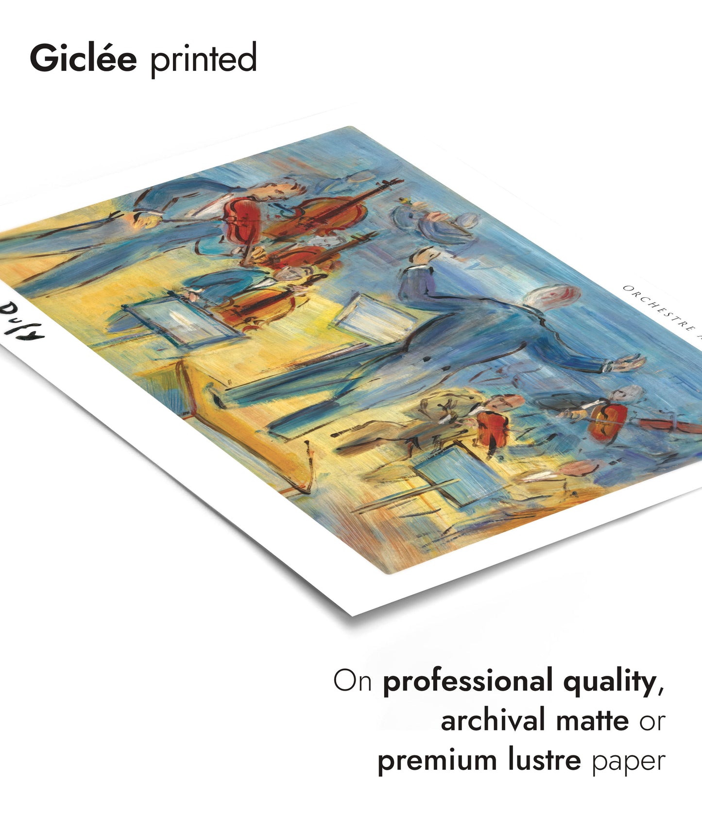 Orchestre au Pupitre