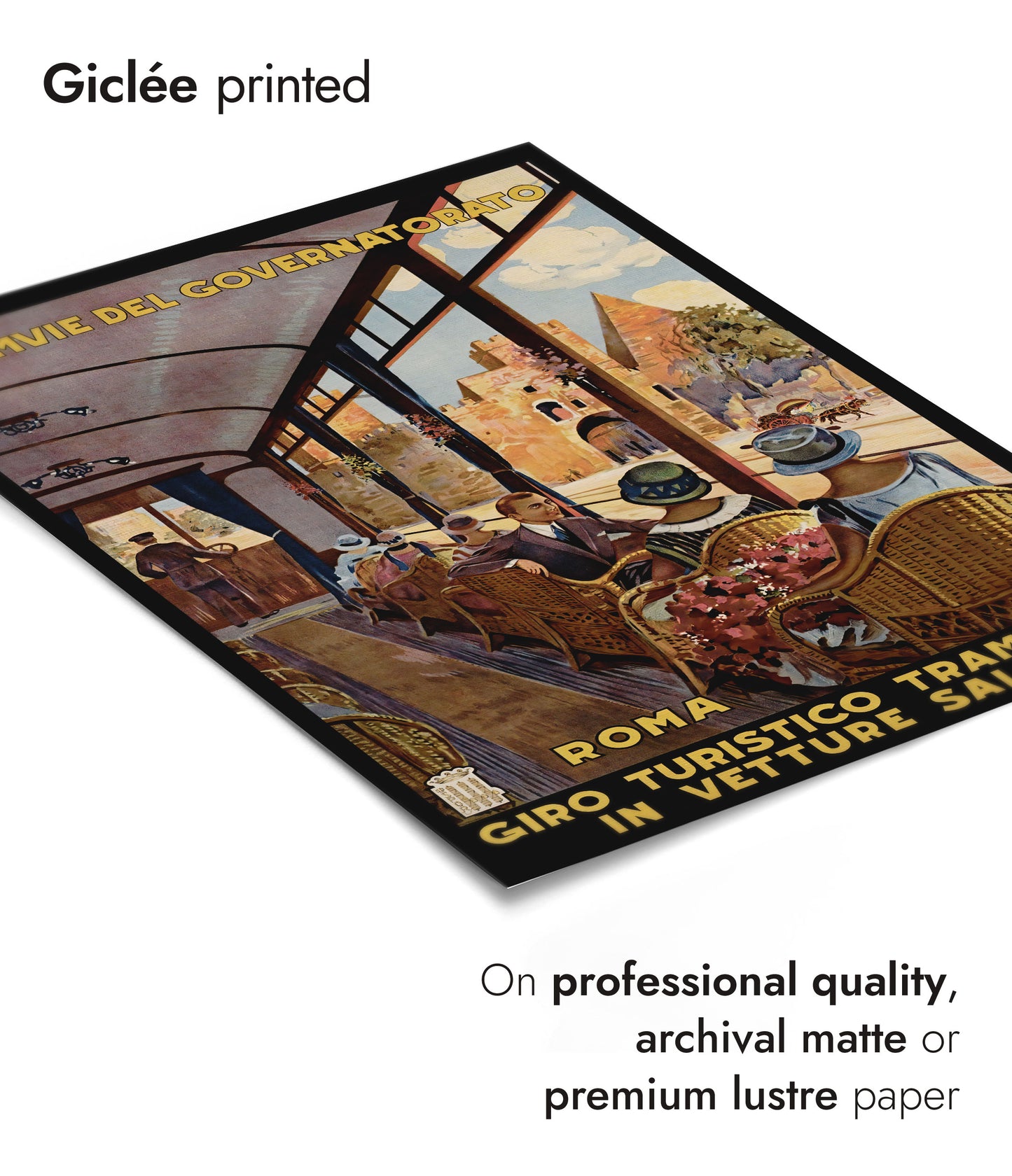 Spårvagn i Rom, Italien