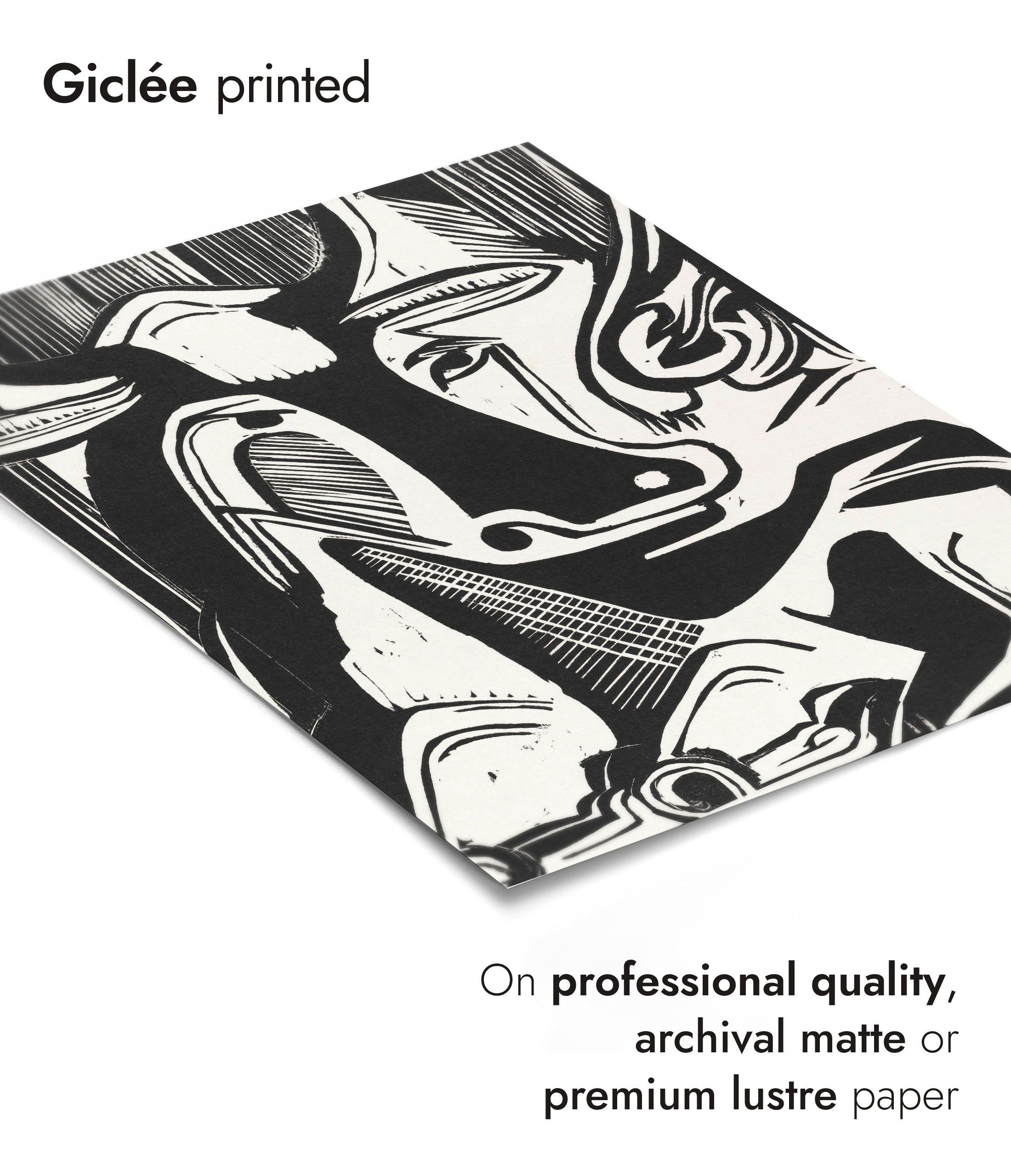 Large Cow Lying Down - Ernst Kirchner | Masterpieces | Framed Prints