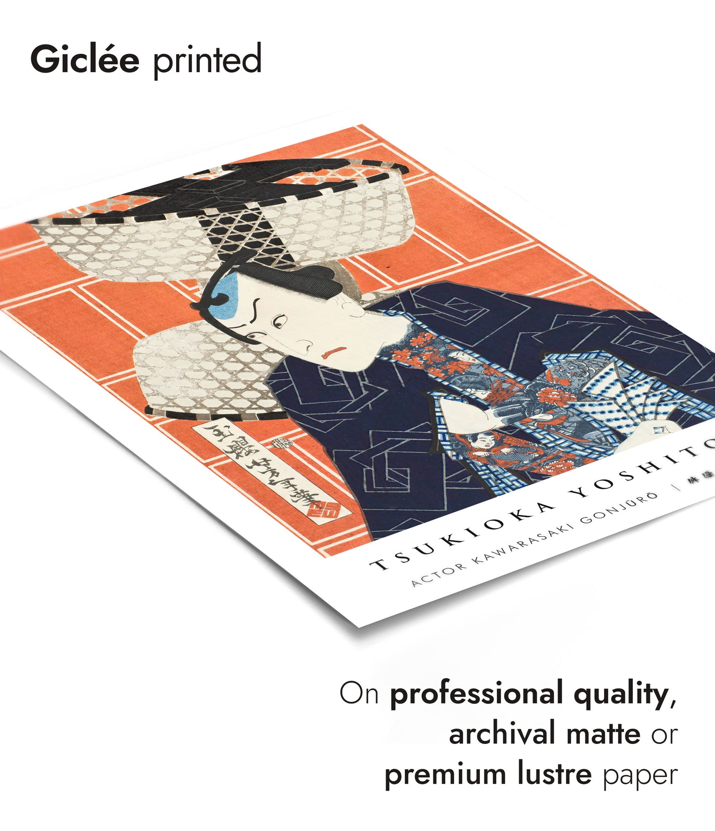 Skådespelare Kawarasaki Gonjūrō