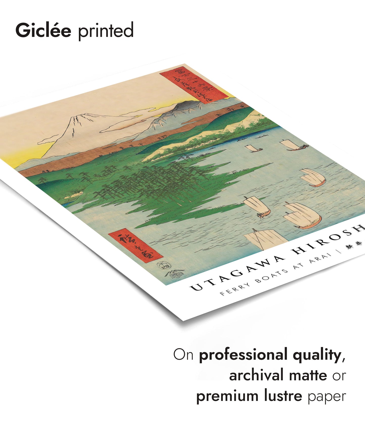 Bateaux de ferry à Arai