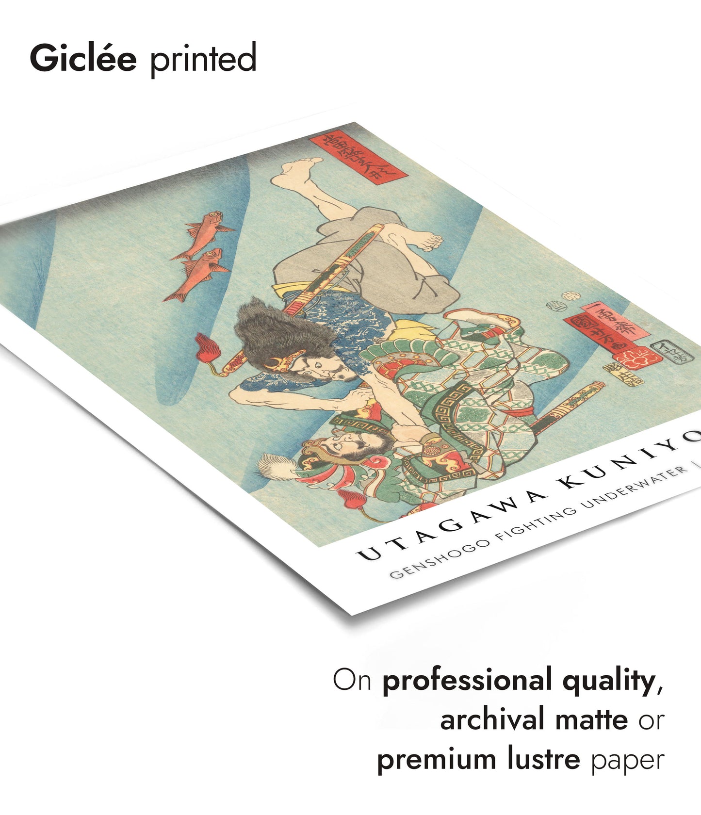 Genshogo Kämpa Under Vatten