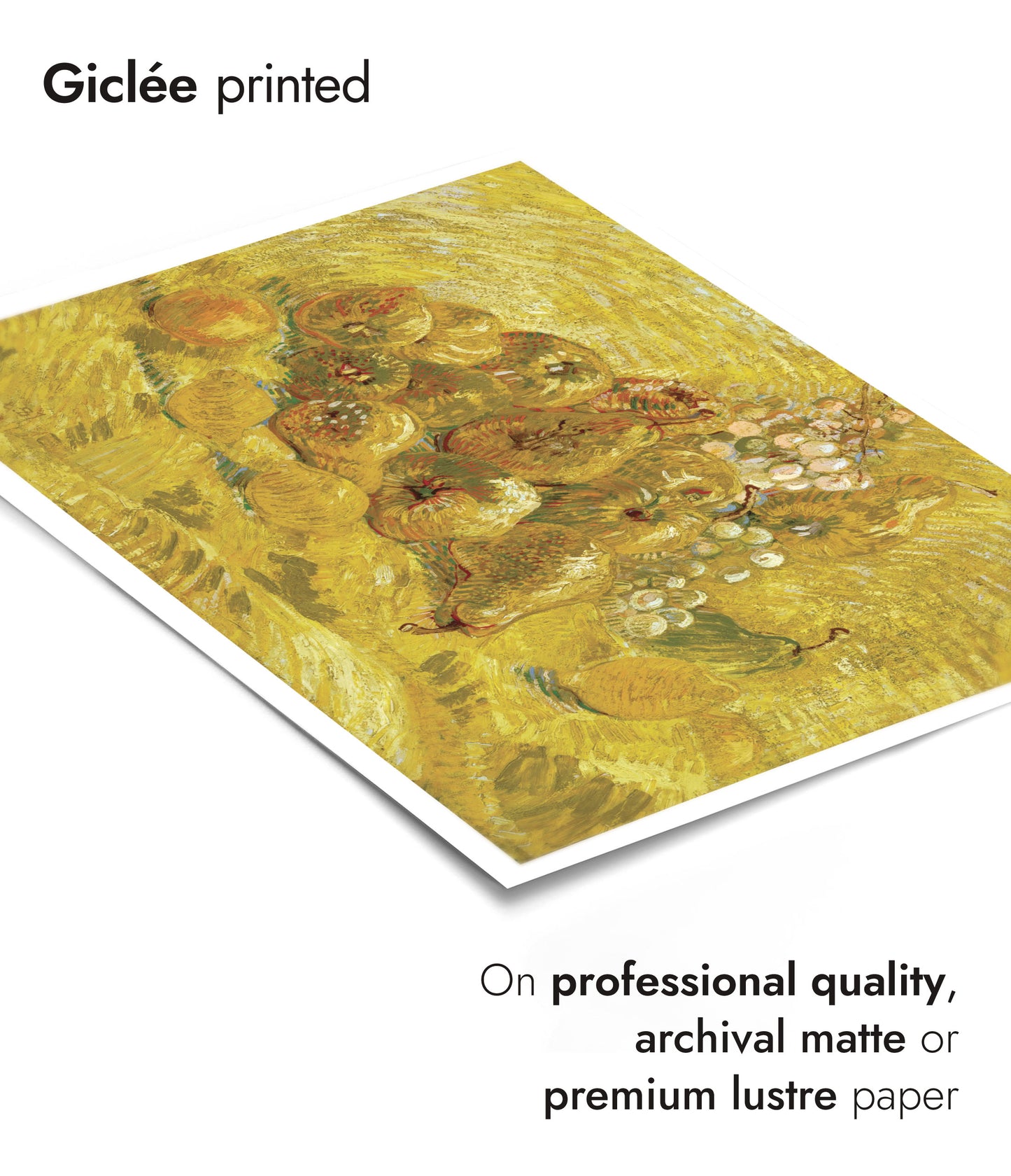 Kvedar, citroner, päron och druvor