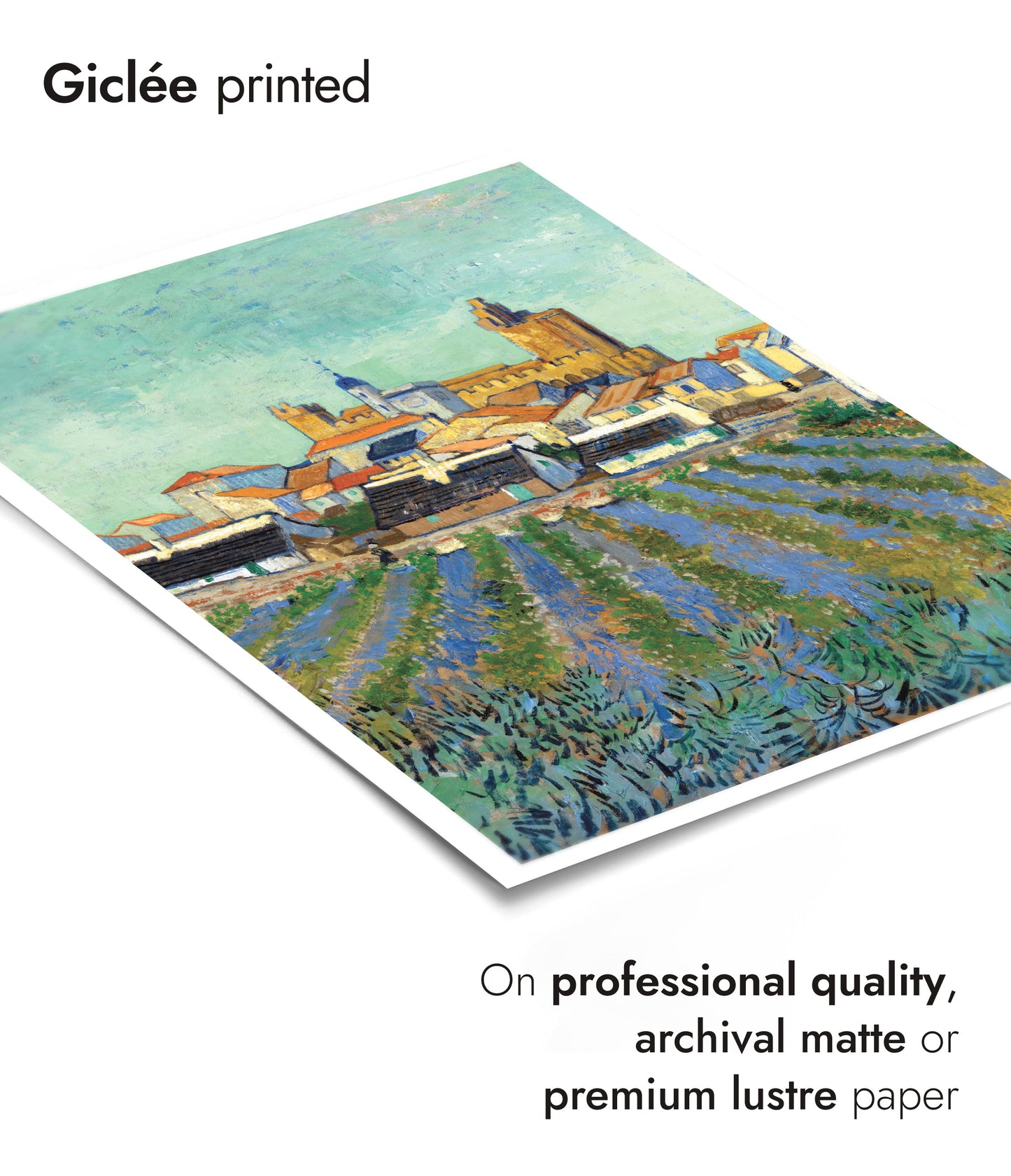 View of Saintes-Maries-de-la-Mer