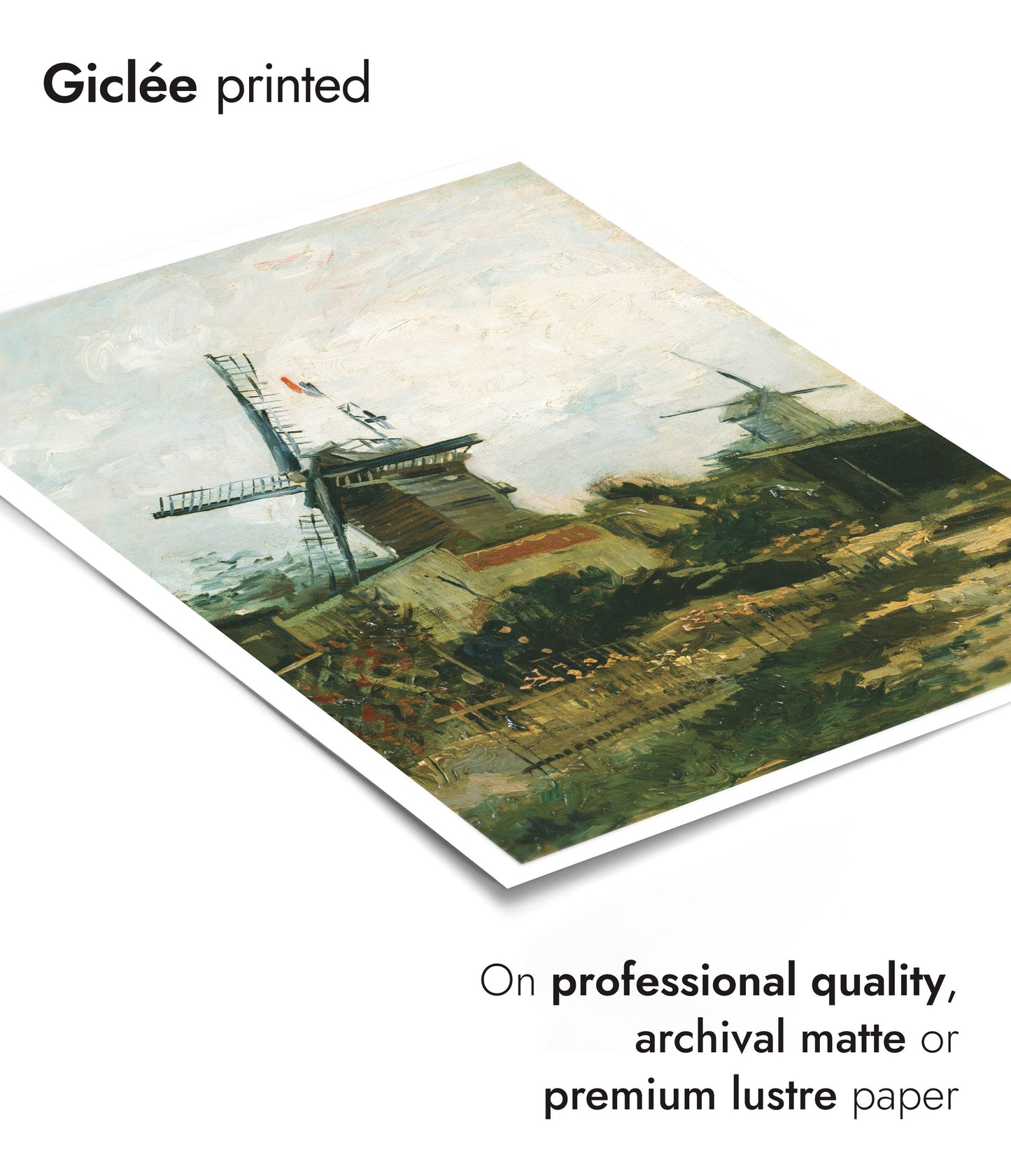 Windmolens op Montmartre