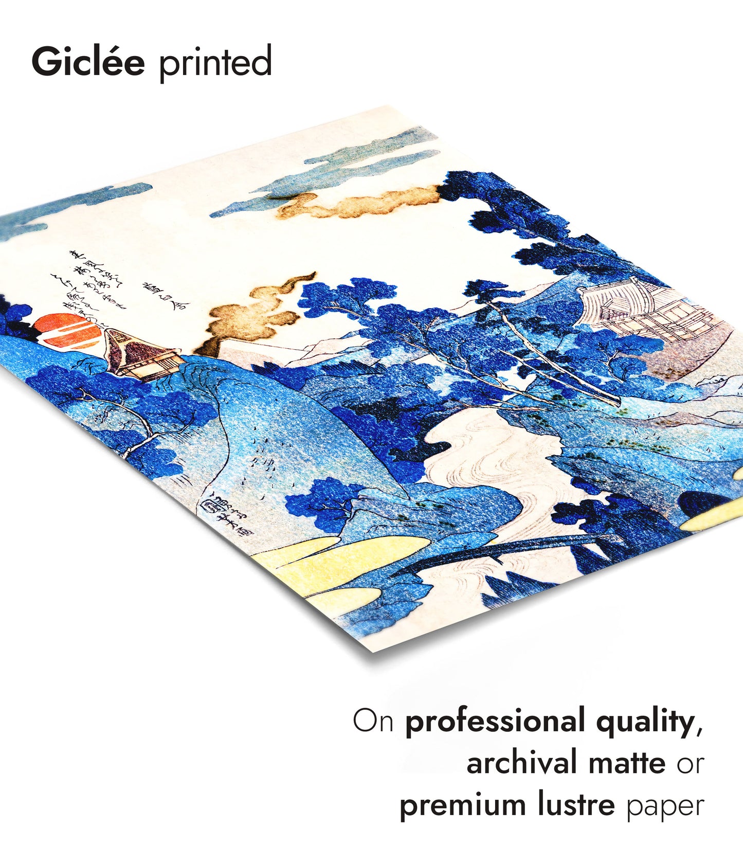 An Evening View Of Fuji