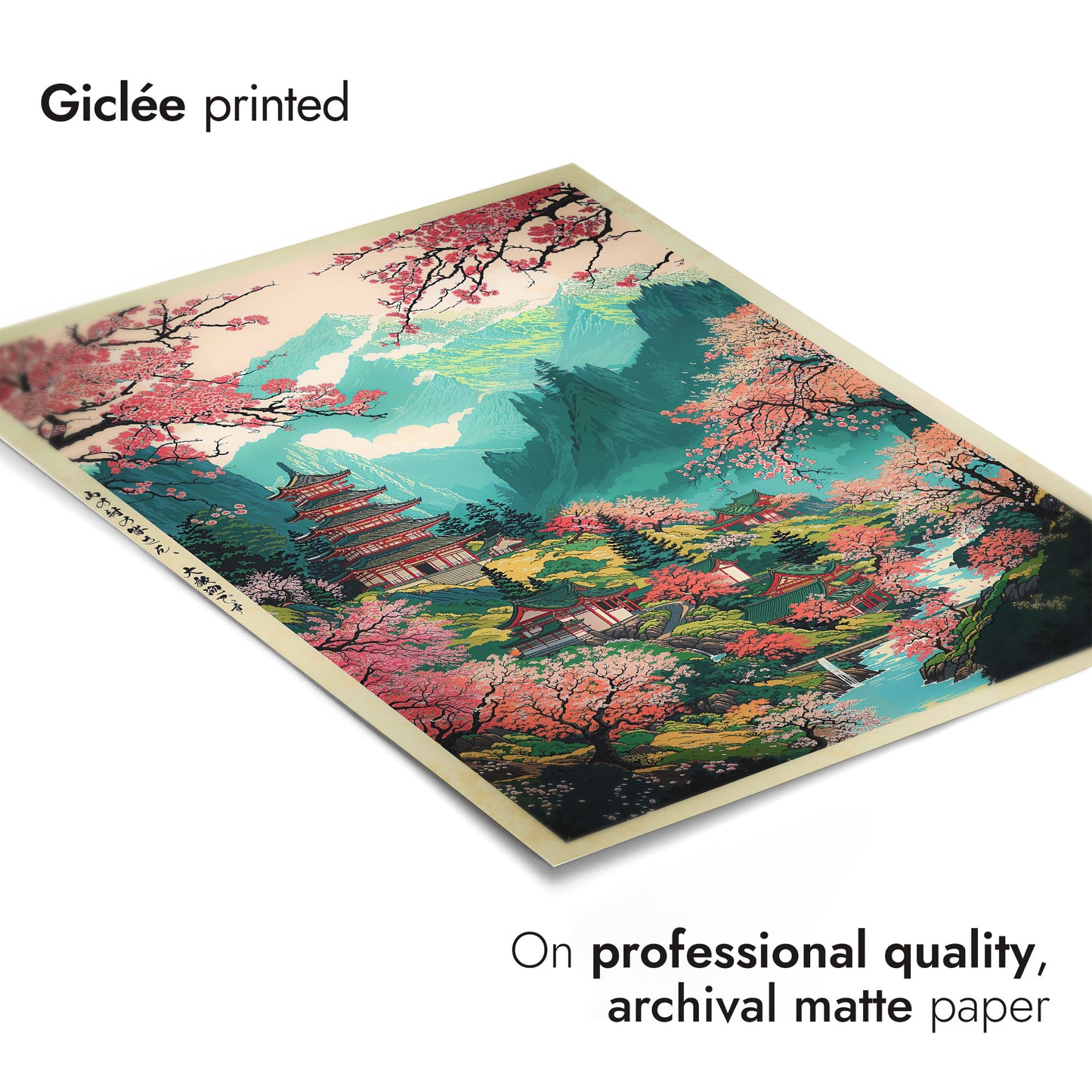 Pagode am Berg Yoshino