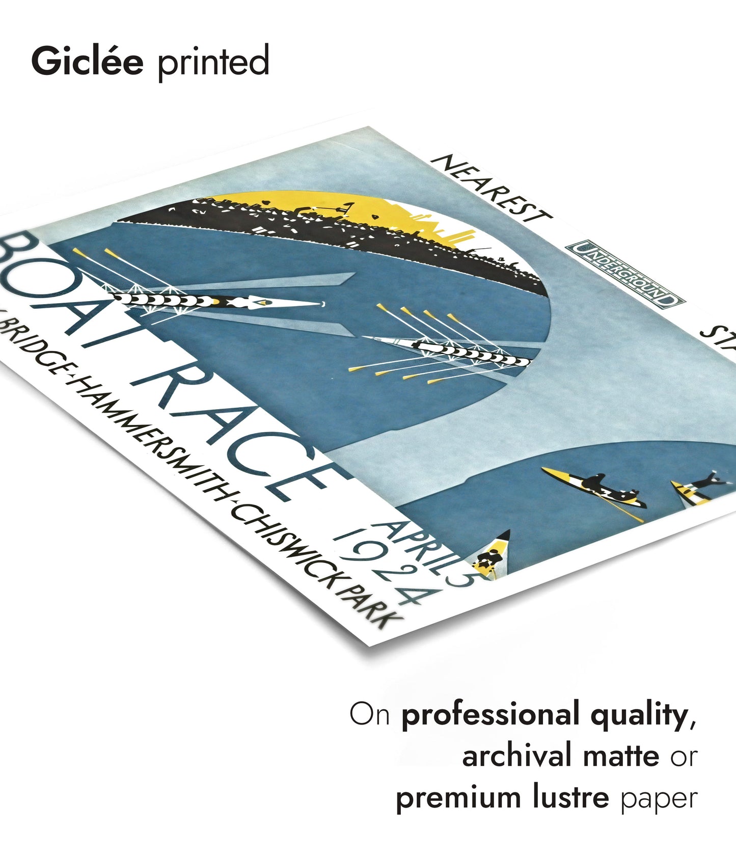 London Roeiwedstrijd - 1924