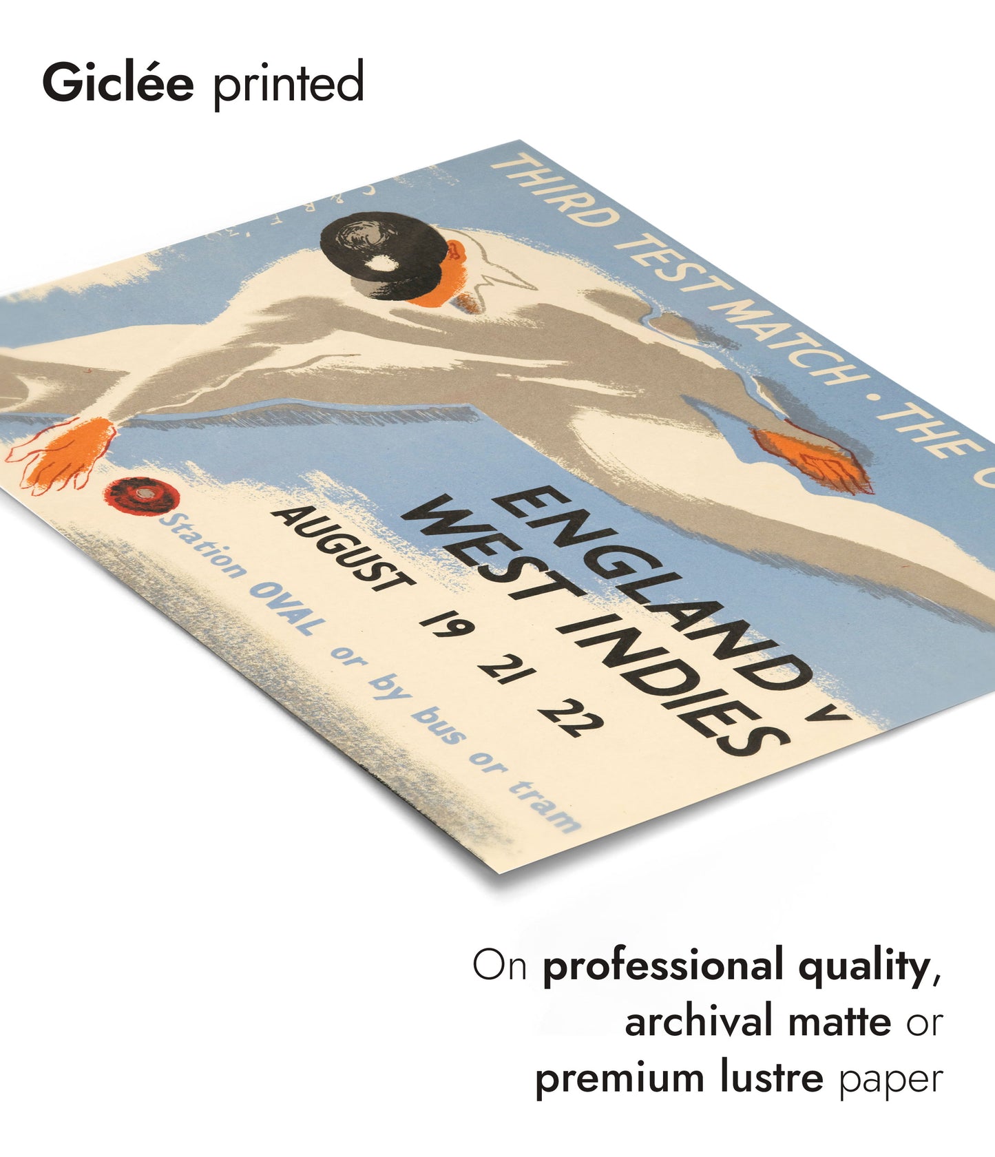 Angleterre contre Indes occidentales, The Oval, Cricket - 1939