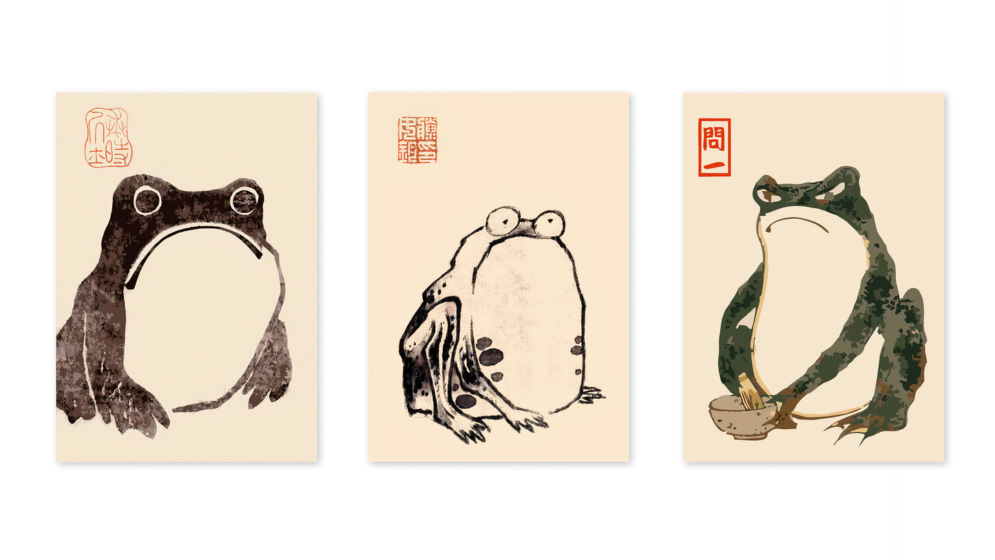 Klassischer Hoji Frosch Dreifach