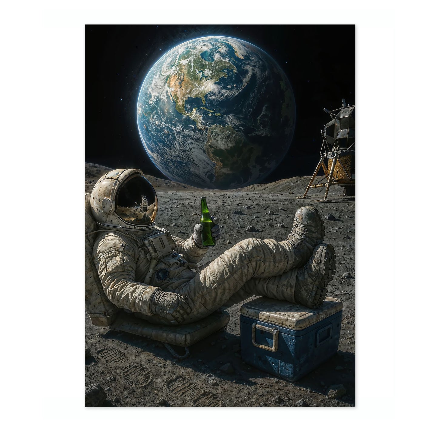 Cold One on the Moon
