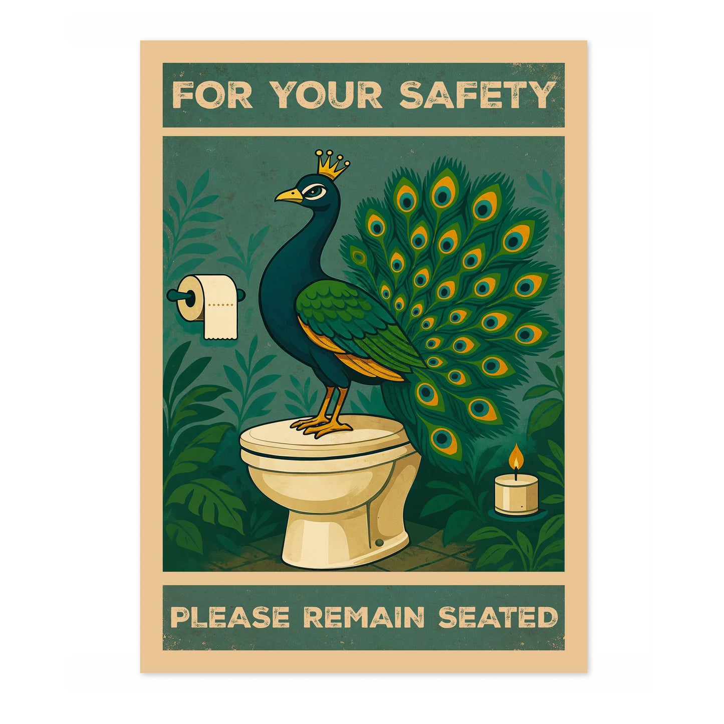 For Your Safety, Please Remain Seated