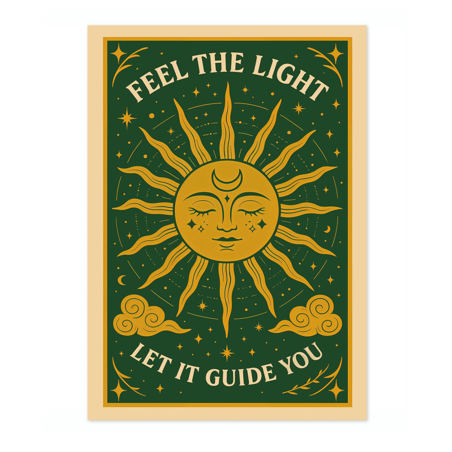 Voel het licht, groen