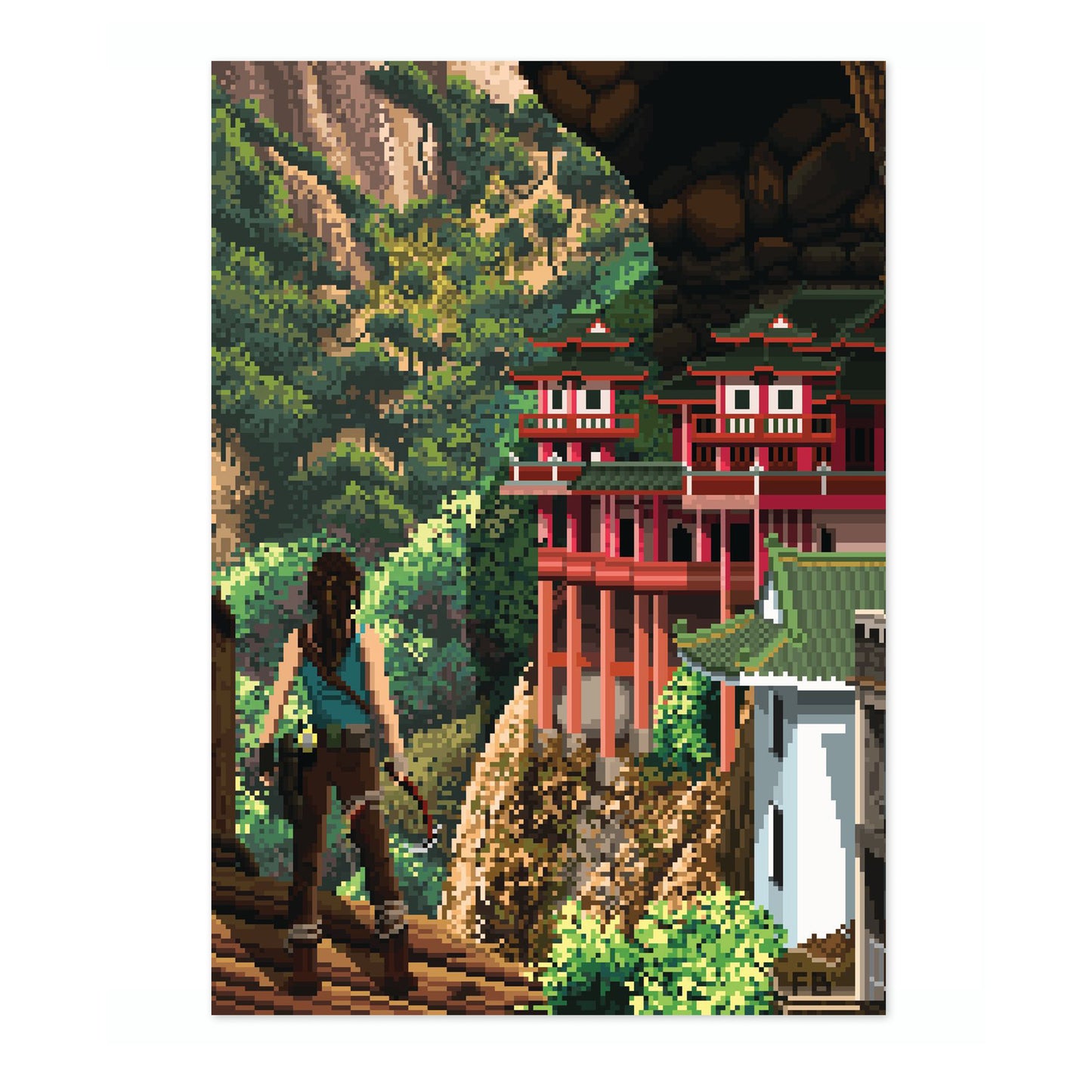 Tomb Raider Ancient Hanging Temple