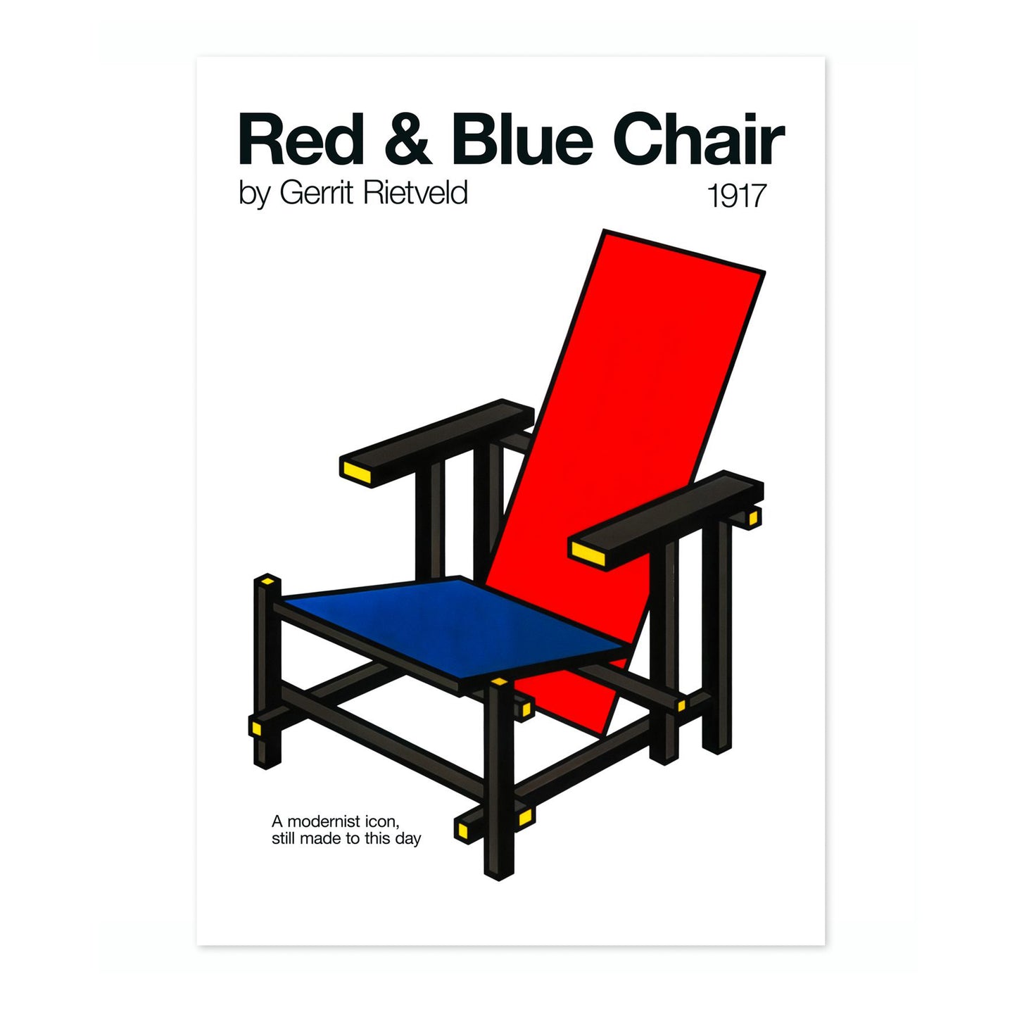 Red & Blue Chair