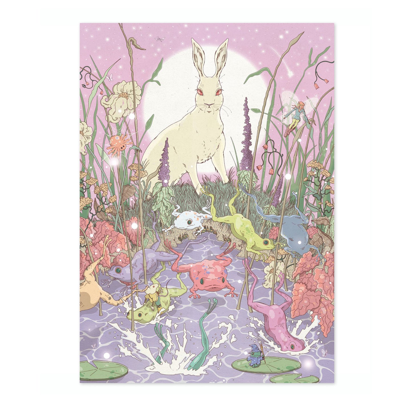 The Hare and the Frogs