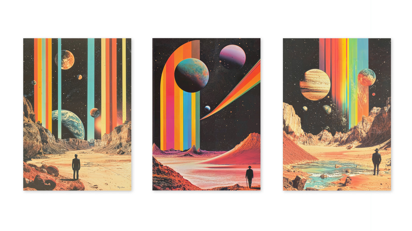 Mid-Century Surreal Colours