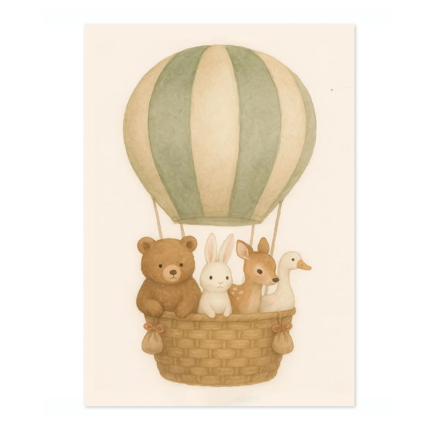 Hot Air Balloon Animals