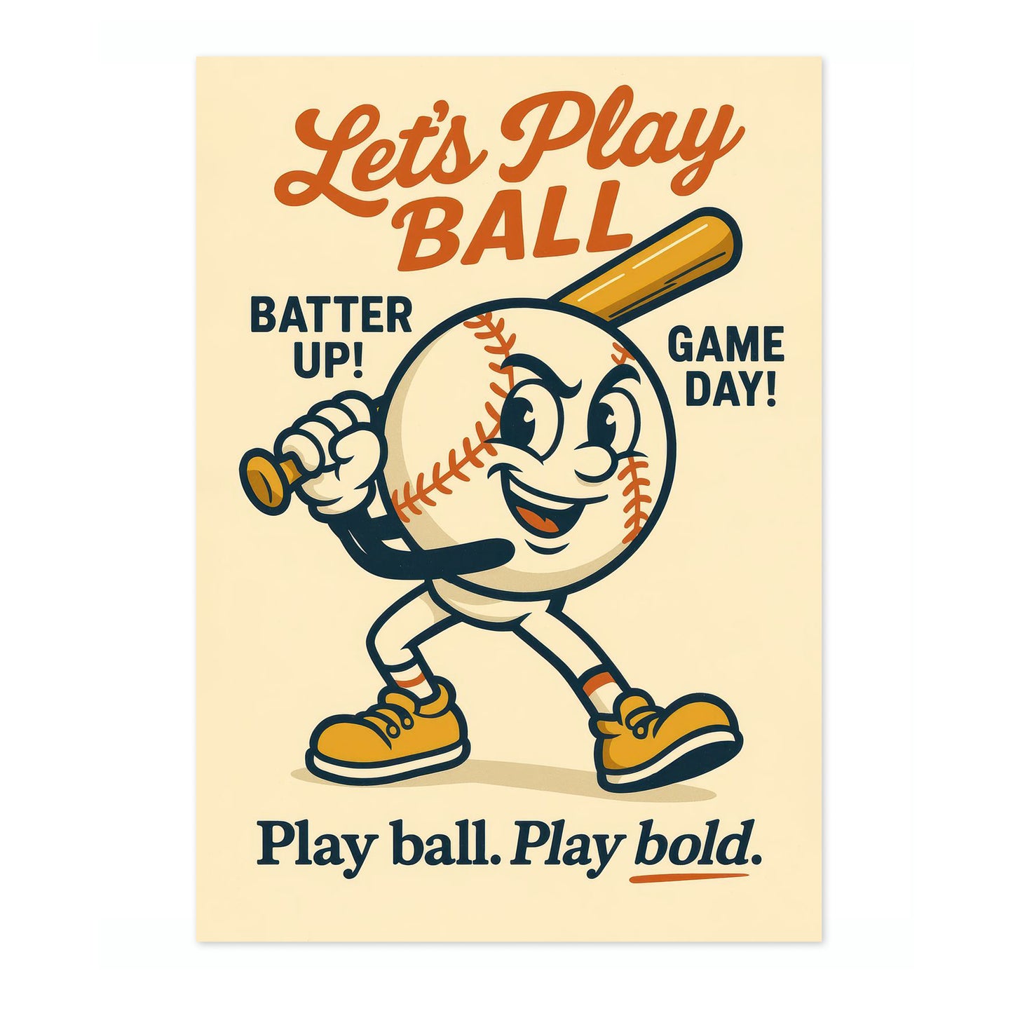 Lass uns Ball spielen