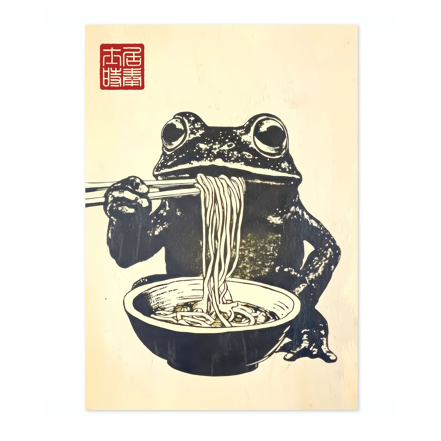 Ramen Frog