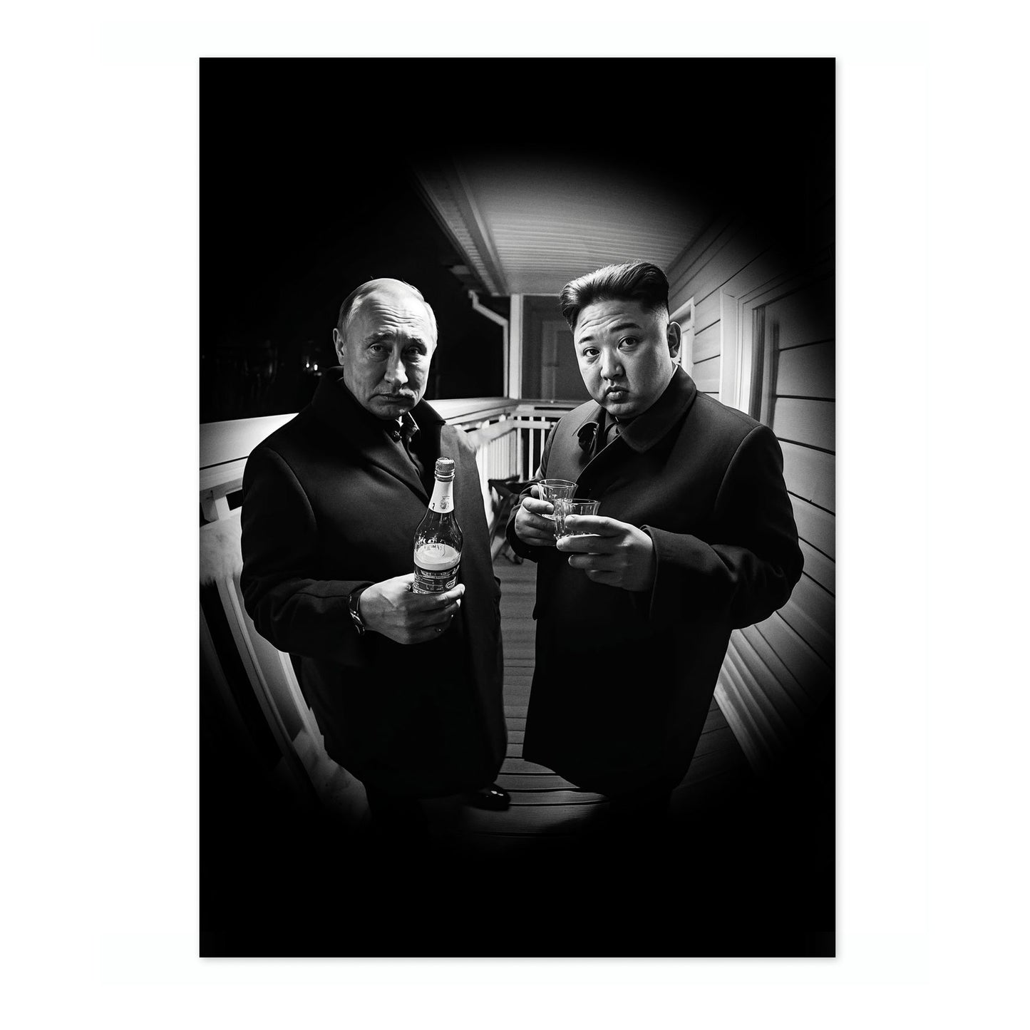 Poetin & Kim Jong-Un