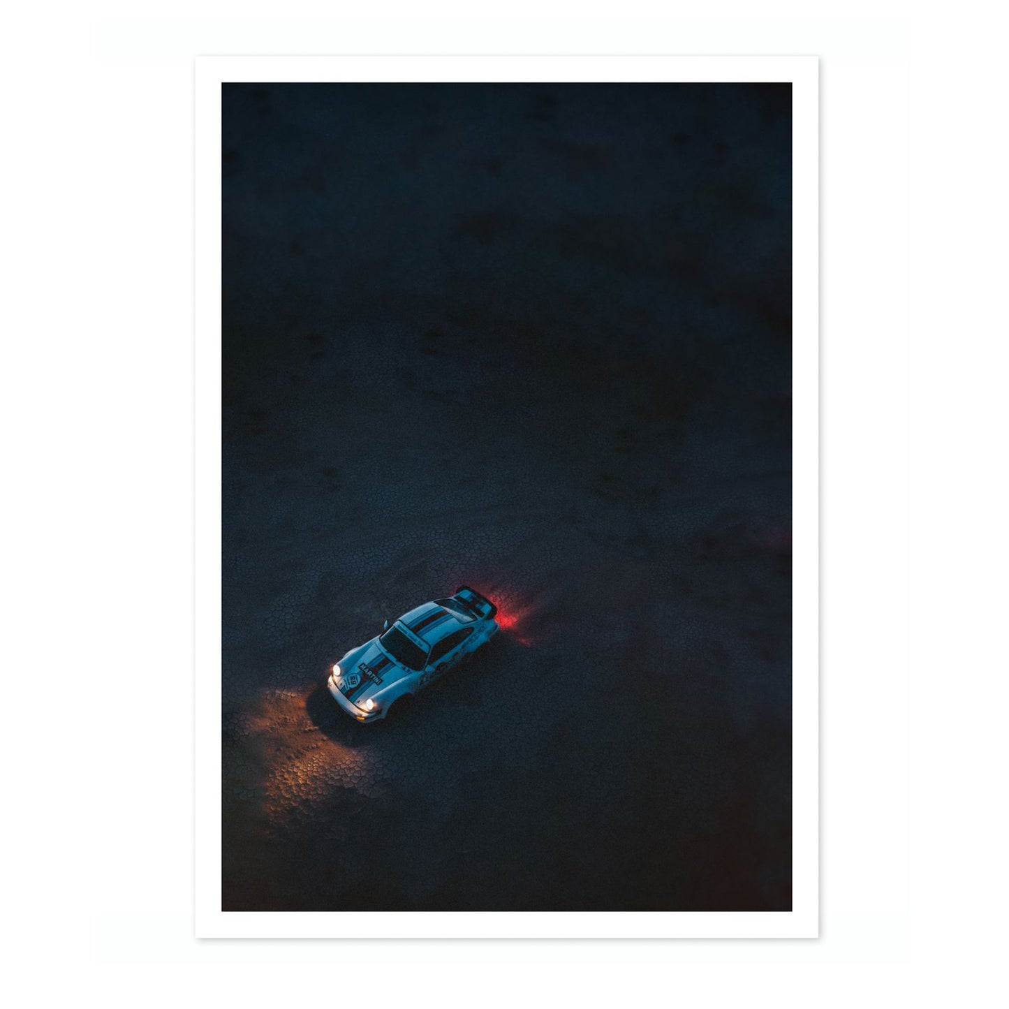 Driving Across the Lakebed