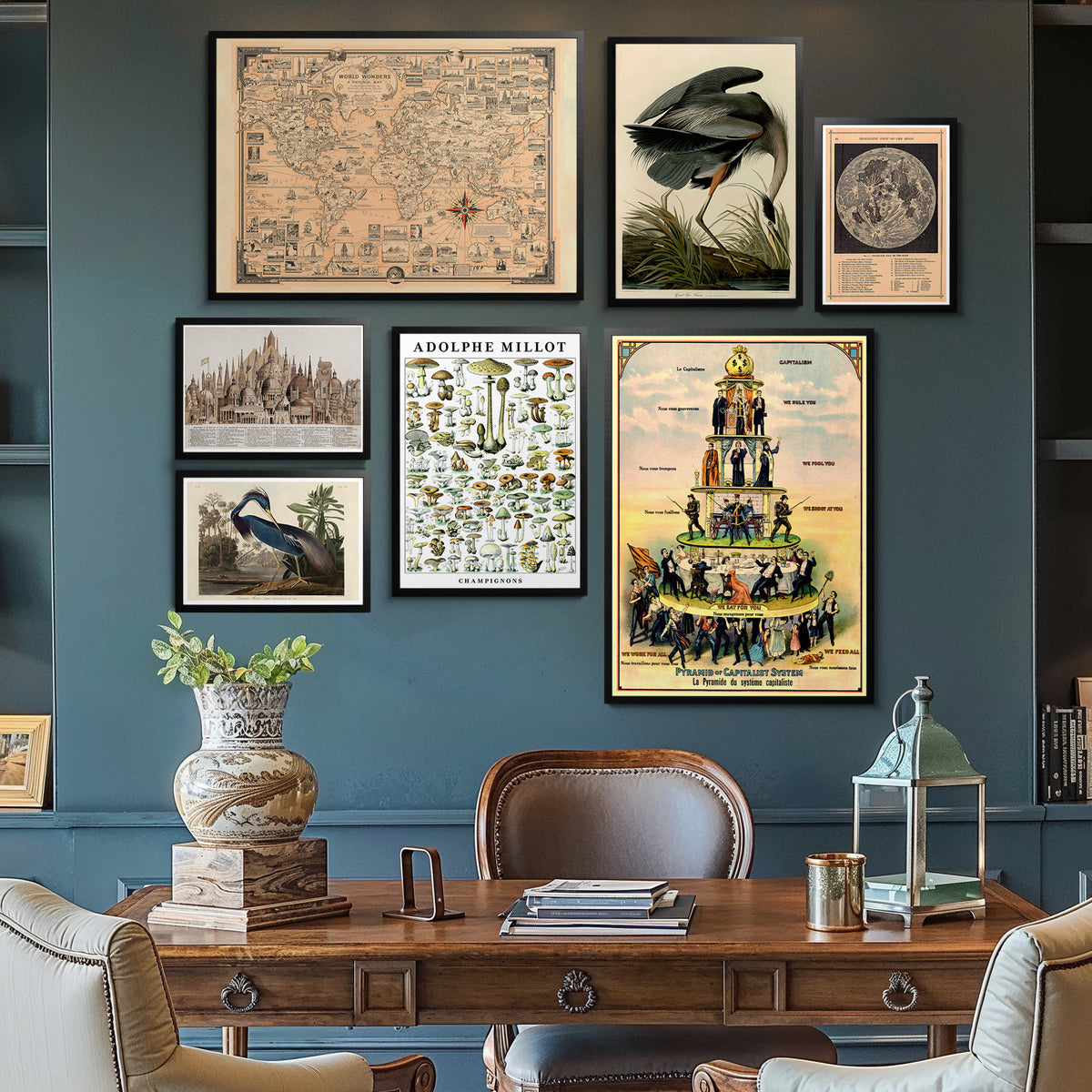 Vintage Gallery Wall