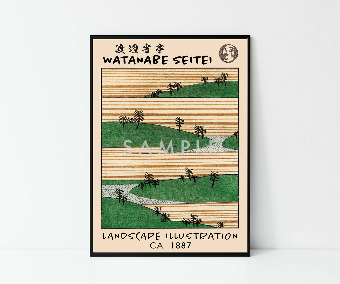Watanabe Seitei - Set av 3