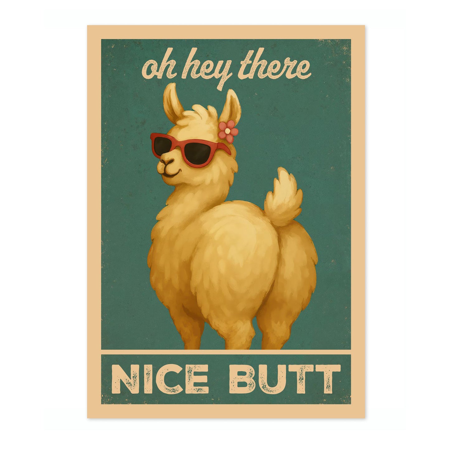 Oh, hallo! Netter Hintern