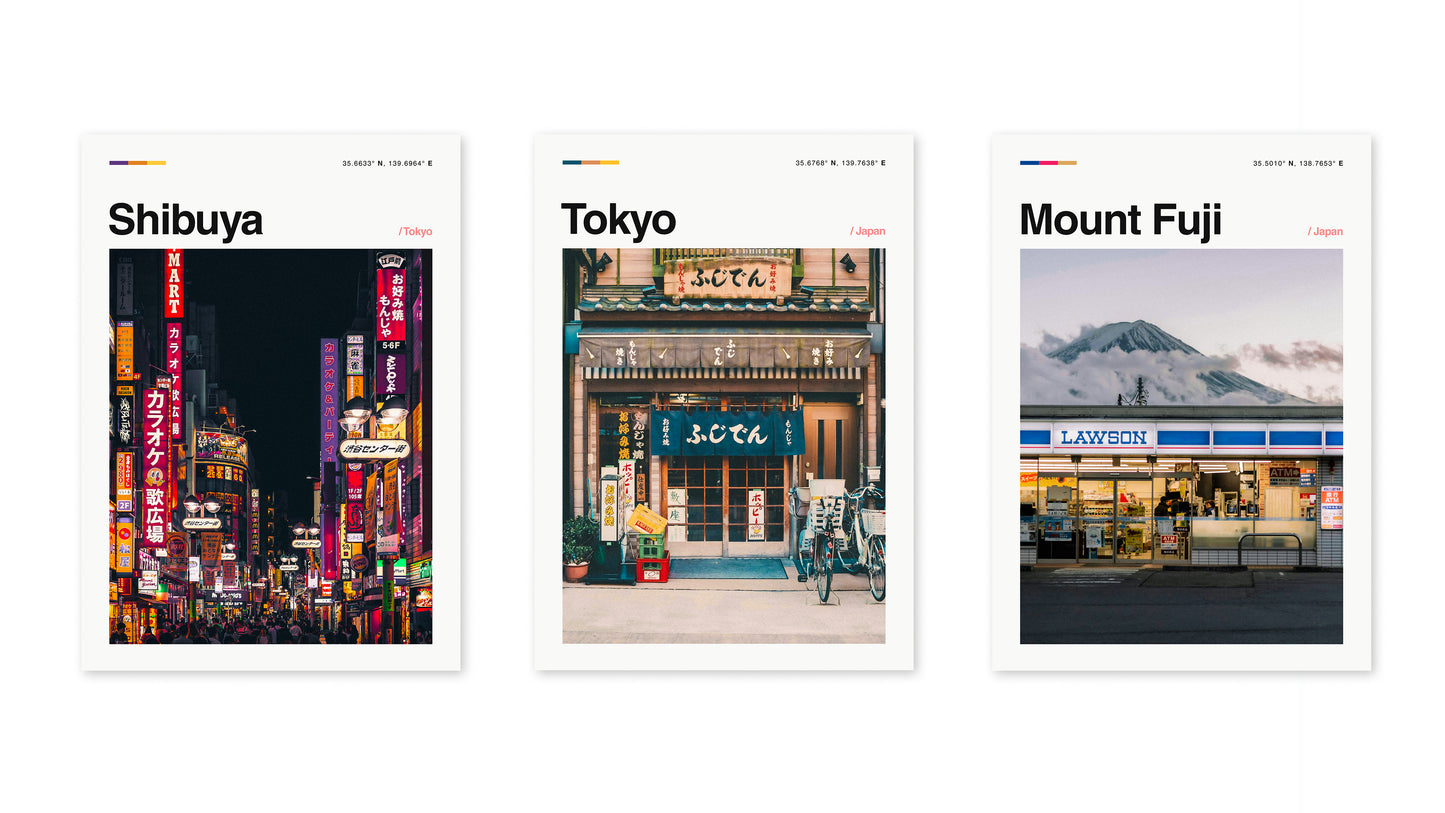 Tokio Reise-Fotografie-Set