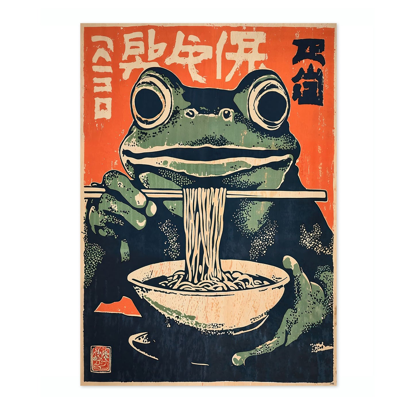 Ramen Frosch