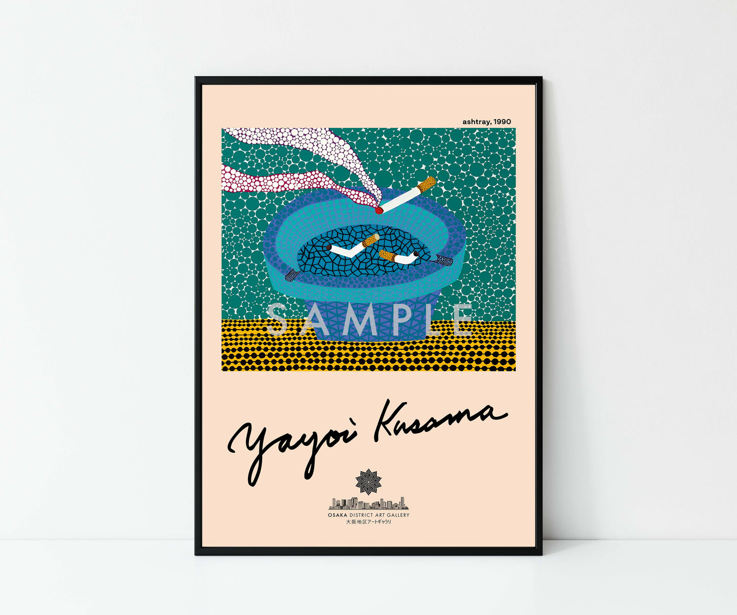 Yayoi Kusama - Set om 3