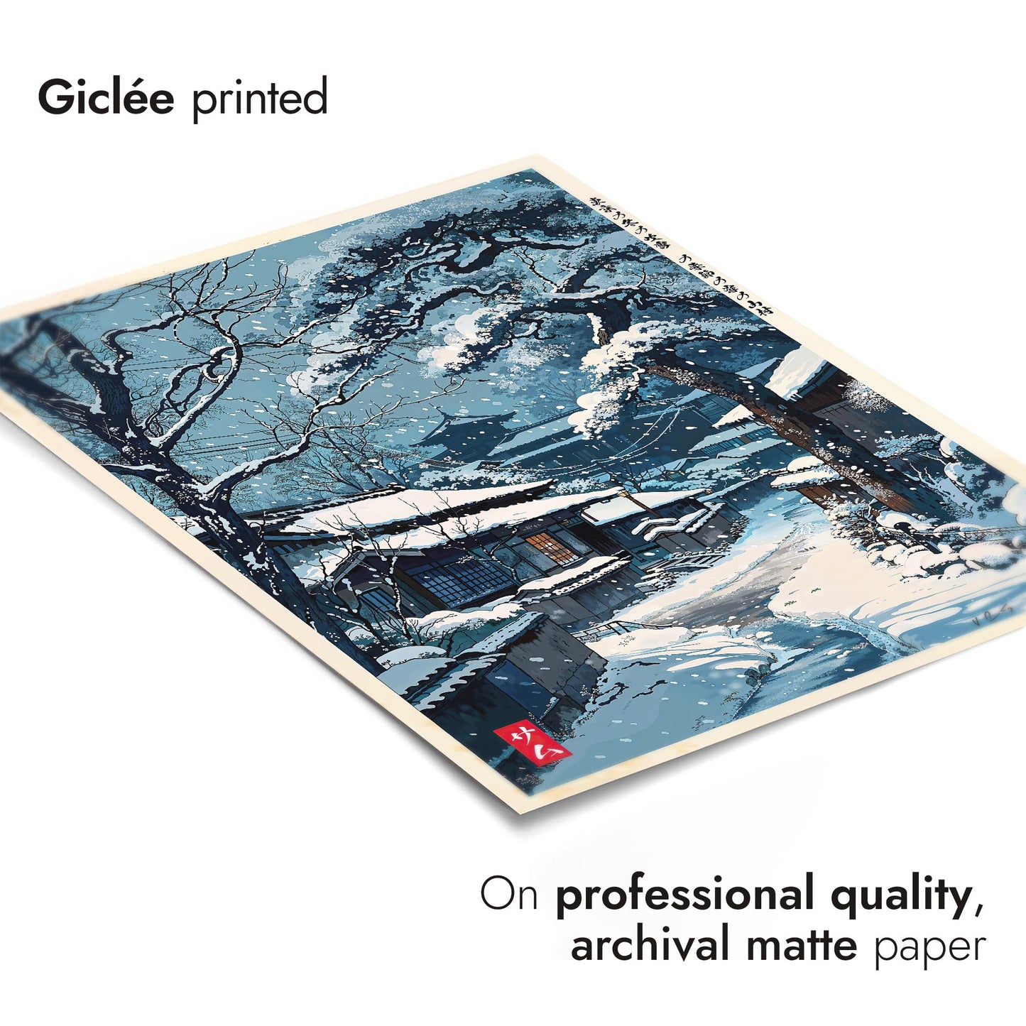 Snowy Village in Osaka