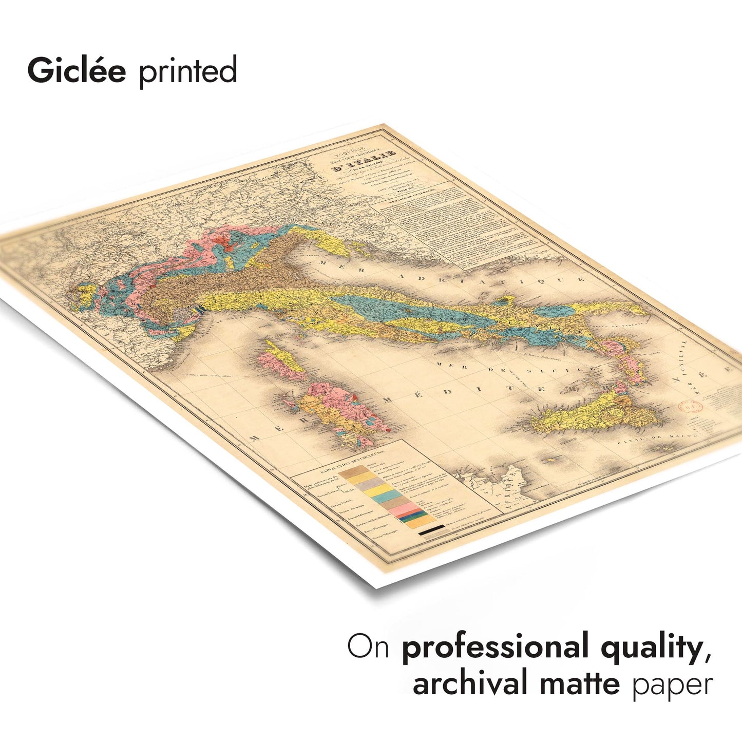 Geological Map of Italy