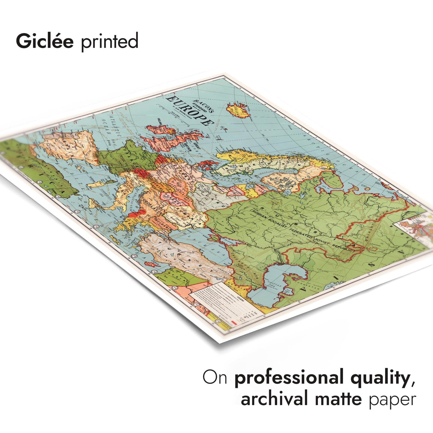 The Standard Map of Europe