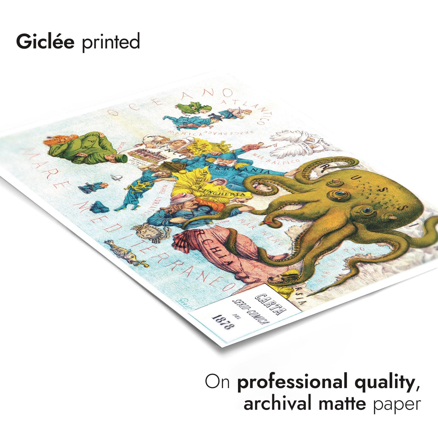 Satirical Map of Europe