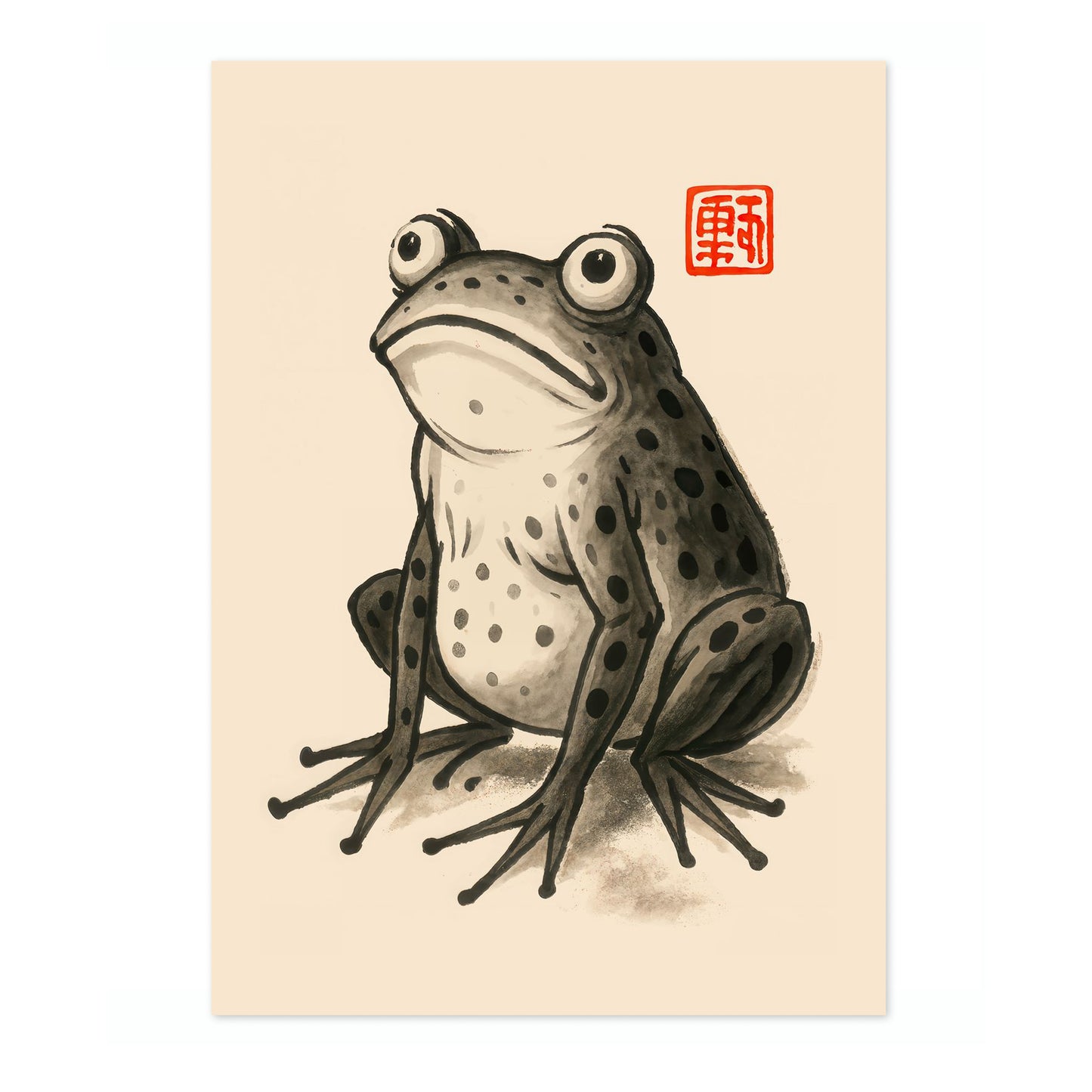 Sitting Frog
