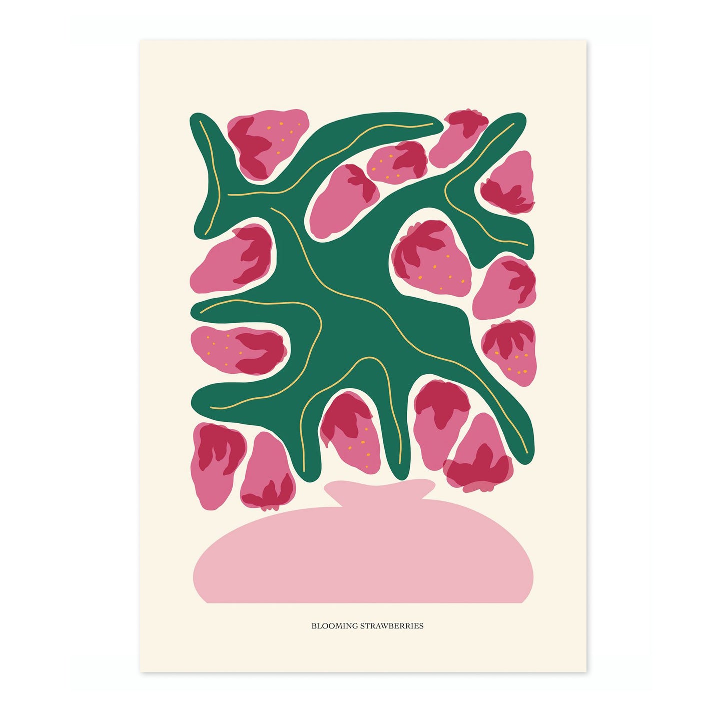 Blooming Strawberries