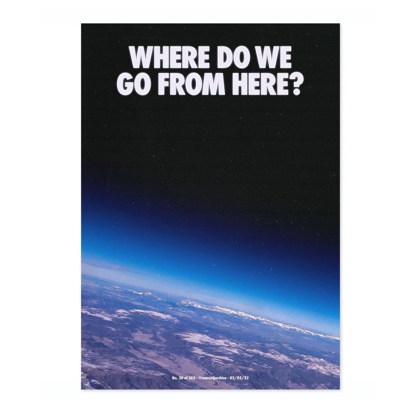 Where Do We Go From Here?